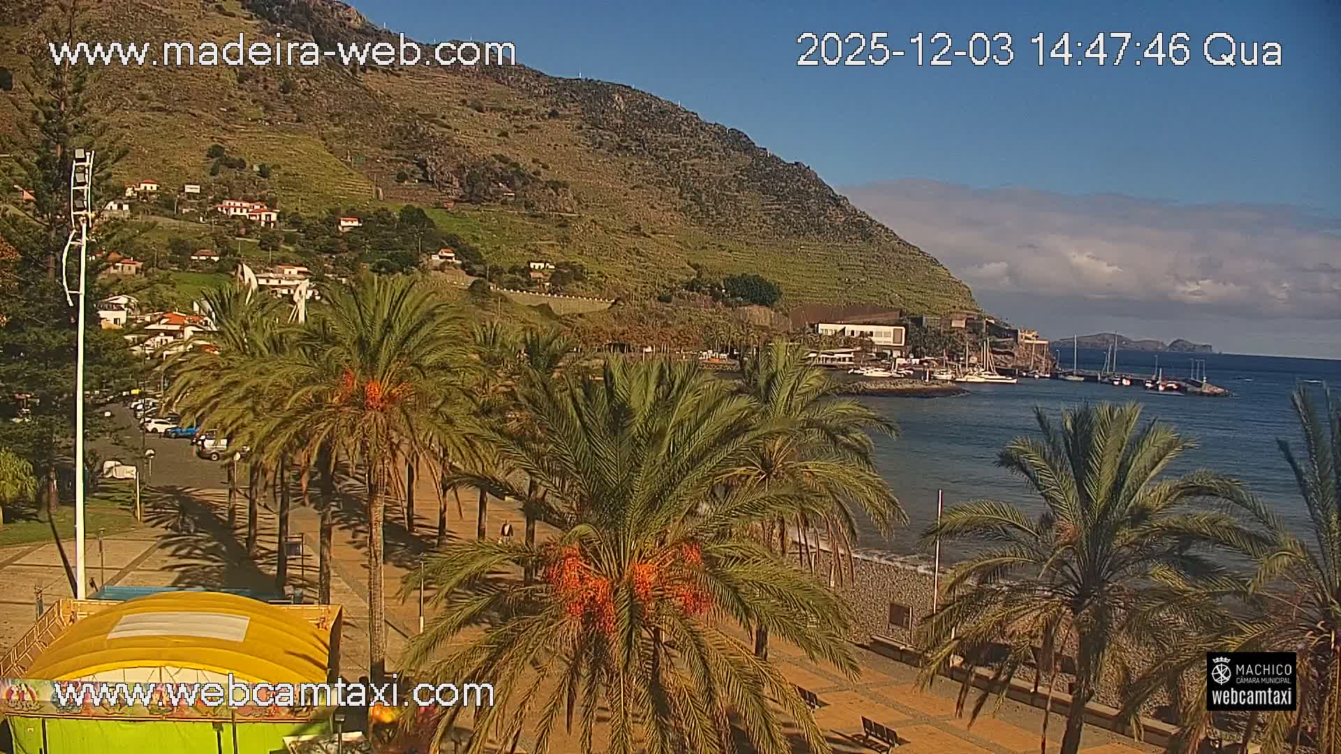 Forum Machico Mall & Machico Beach Live Cam - Machico, Madeira, Portugal