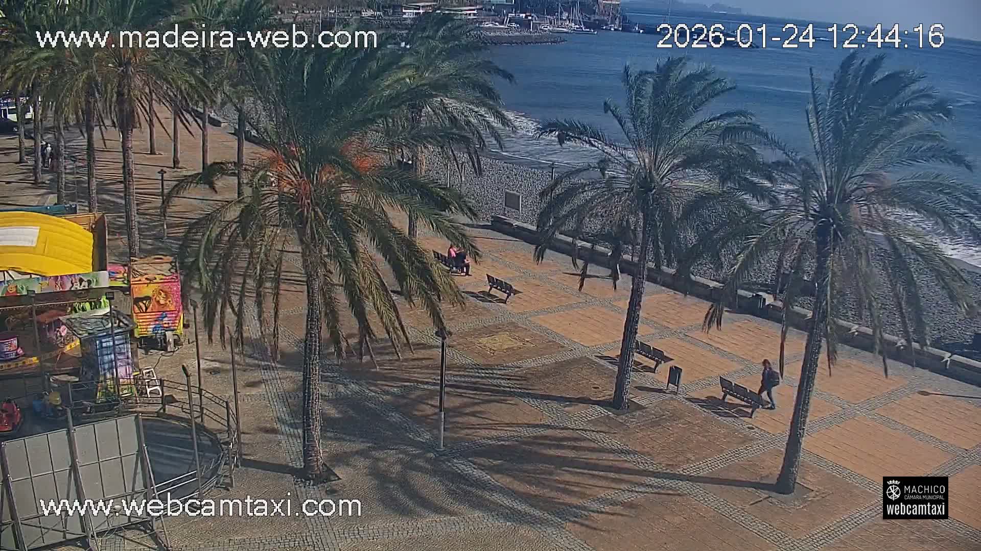 Forum Machico Mall & Machico Beach Live Cam - Machico, Madeira, Portugal