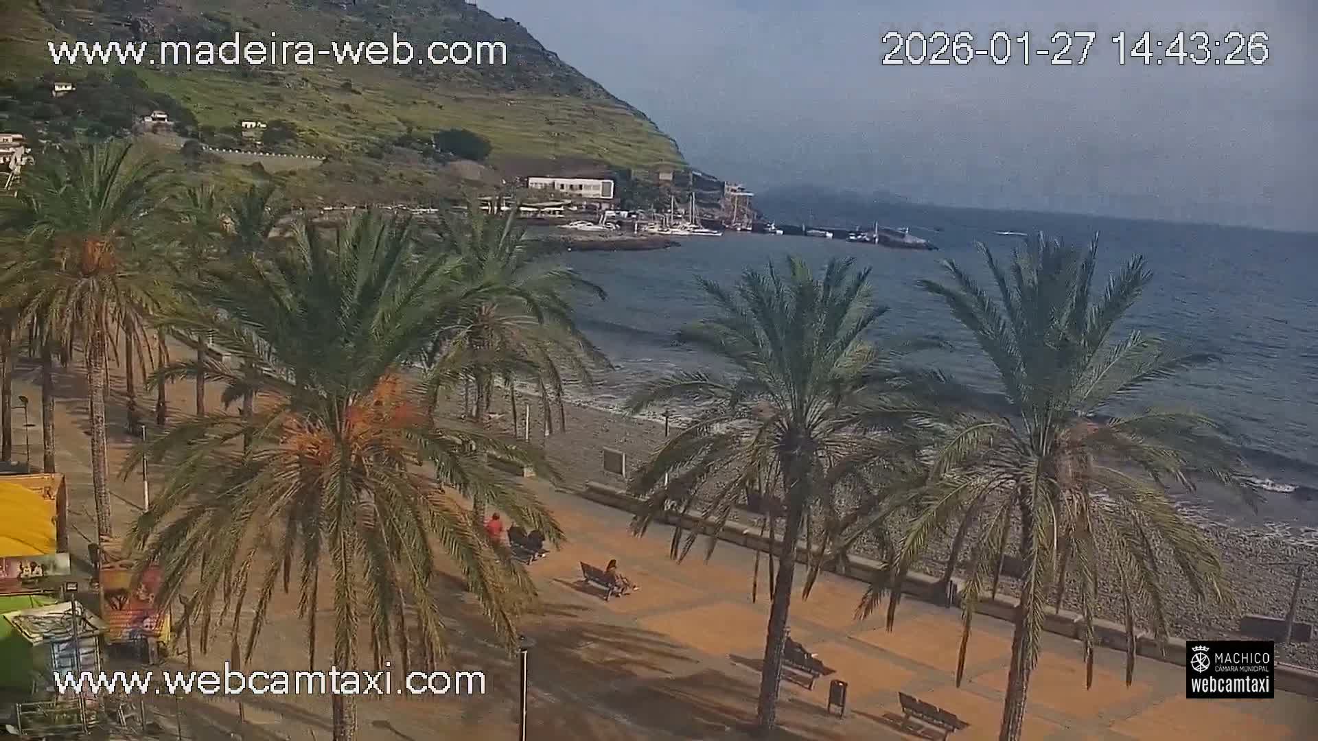 Forum Machico Mall & Machico Beach Live Cam - Machico, Madeira, Portugal