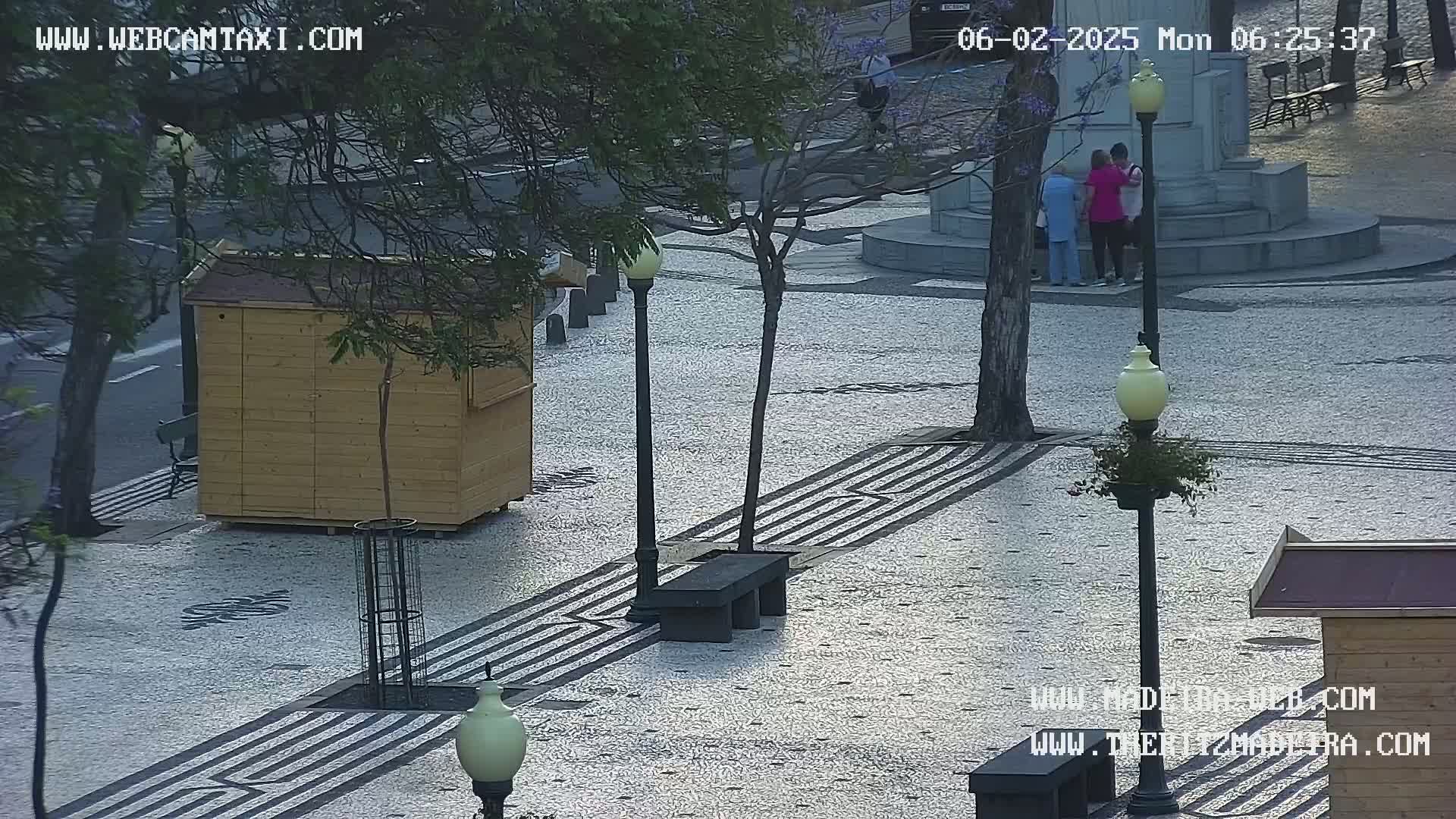Ritz, Avenida Arriaga Avenue & Joao Goncalves Zarco Statue Live Cam - Funchal, Madeira, Portugal