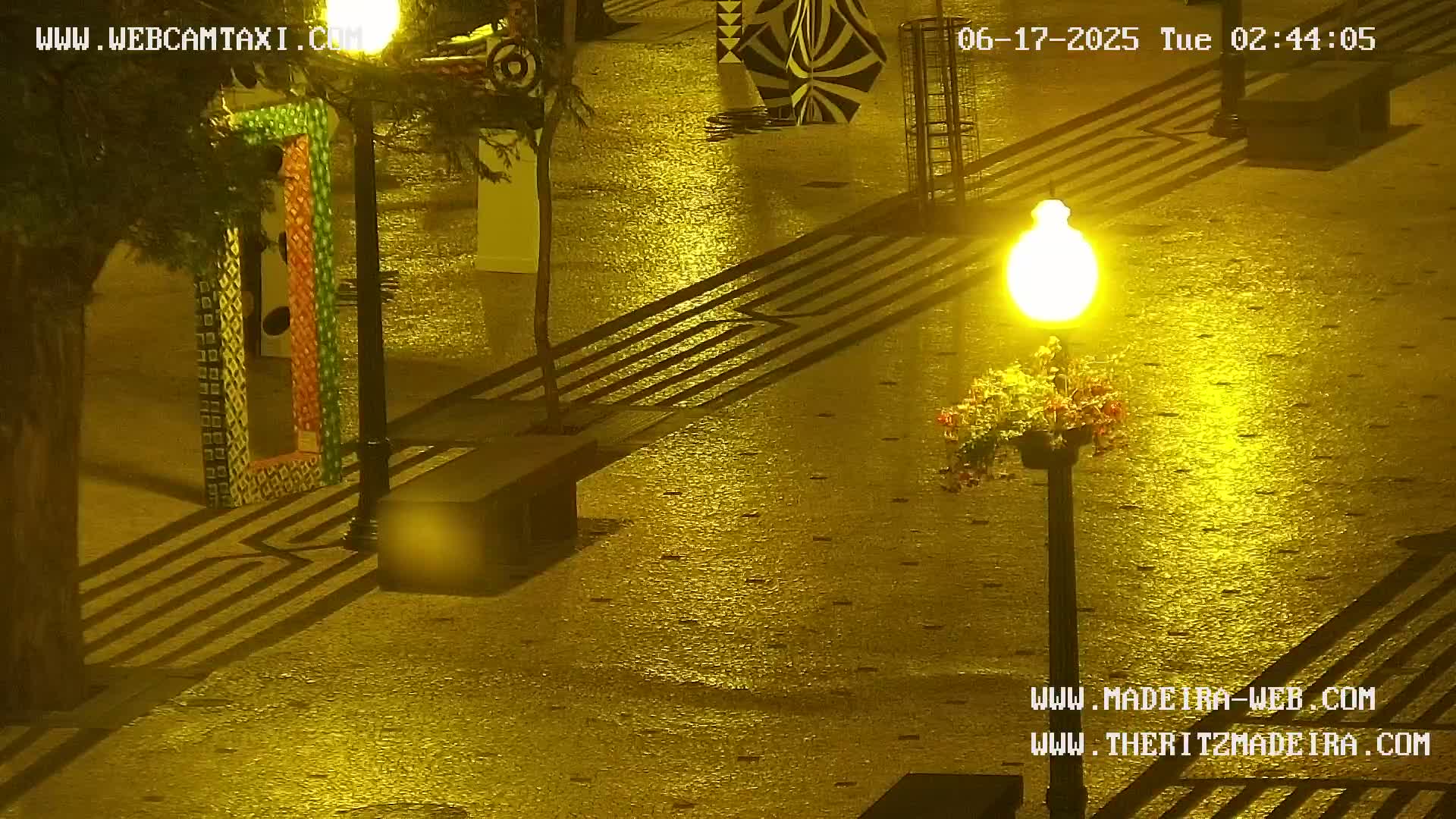 Ritz, Avenida Arriaga Avenue & Joao Goncalves Zarco Statue Live Cam - Funchal, Madeira, Portugal