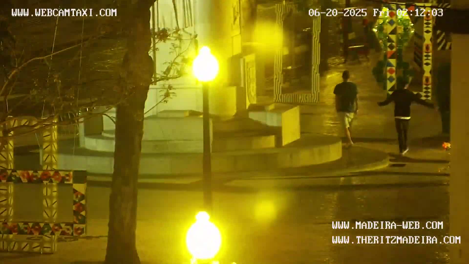 Ritz, Avenida Arriaga Avenue & Joao Goncalves Zarco Statue Live Cam - Funchal, Madeira, Portugal