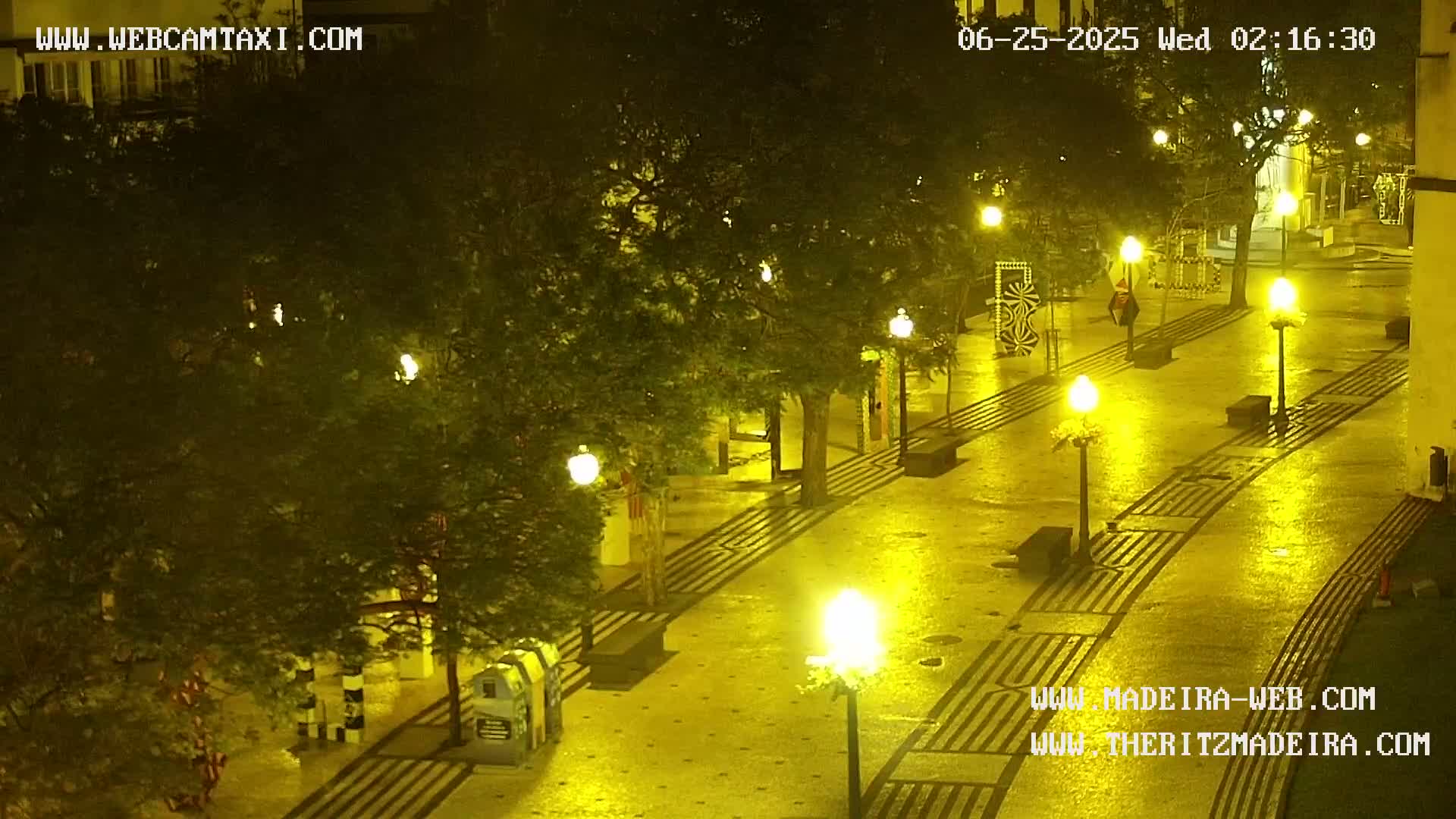 Ritz, Avenida Arriaga Avenue & Joao Goncalves Zarco Statue Live Cam - Funchal, Madeira, Portugal