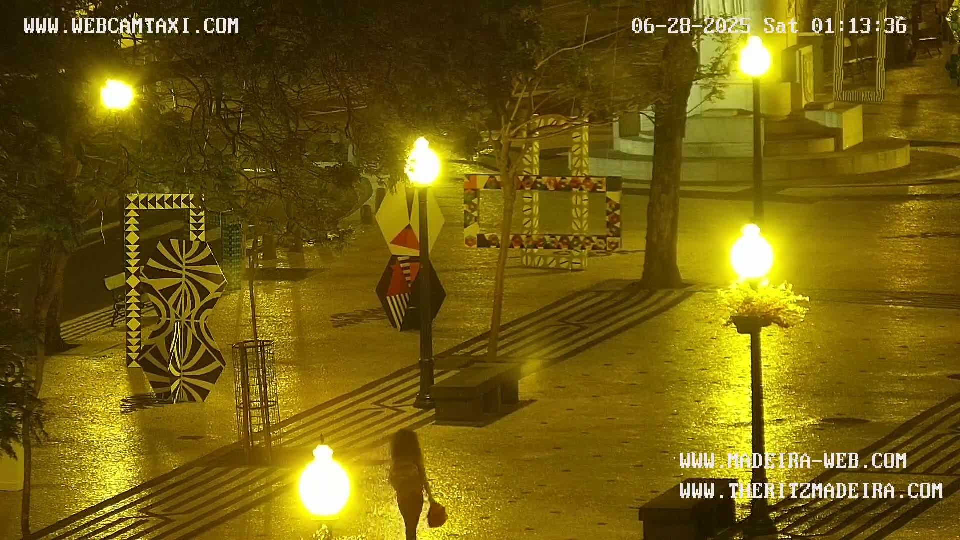 Ritz, Avenida Arriaga Avenue & Joao Goncalves Zarco Statue Live Cam - Funchal, Madeira, Portugal