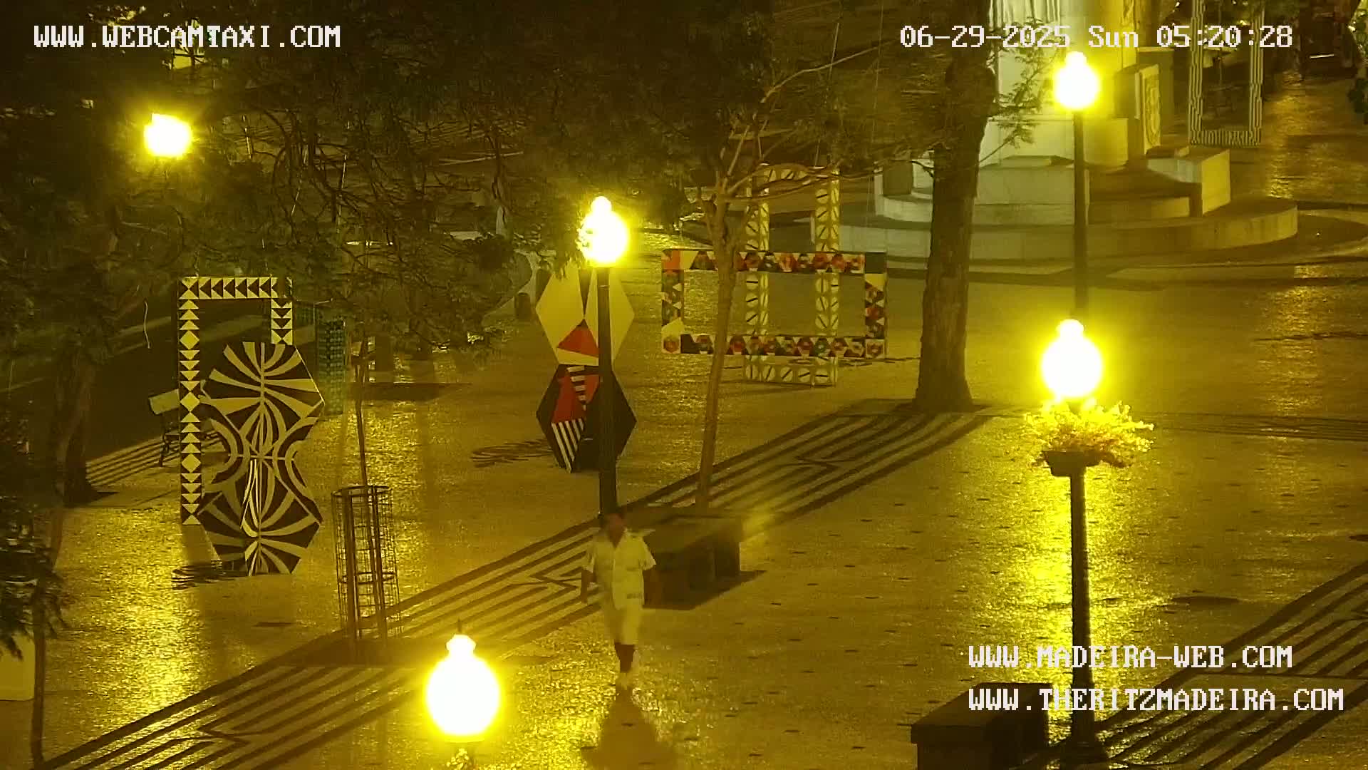 Ritz, Avenida Arriaga Avenue & Joao Goncalves Zarco Statue Live Cam - Funchal, Madeira, Portugal