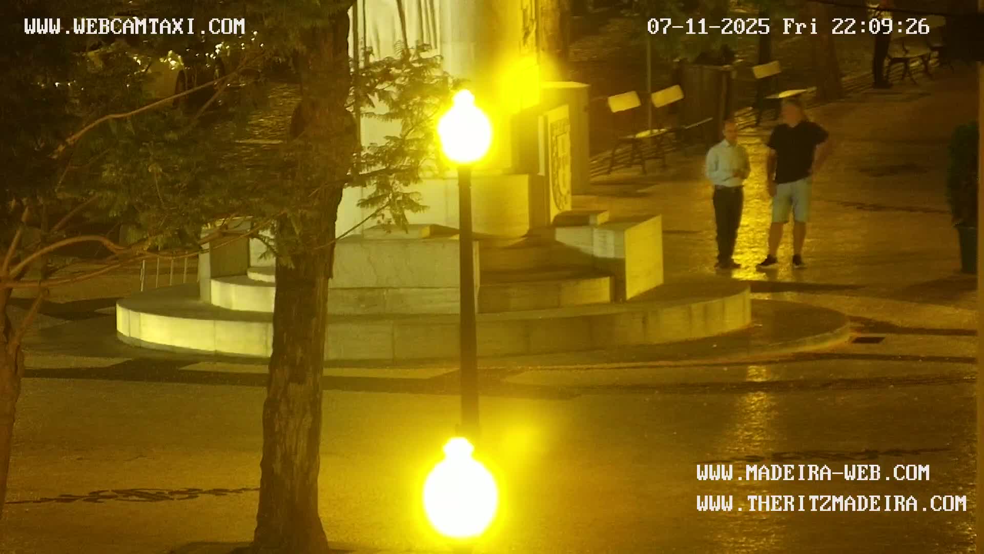 Ritz, Avenida Arriaga Avenue & Joao Goncalves Zarco Statue Live Cam - Funchal, Madeira, Portugal