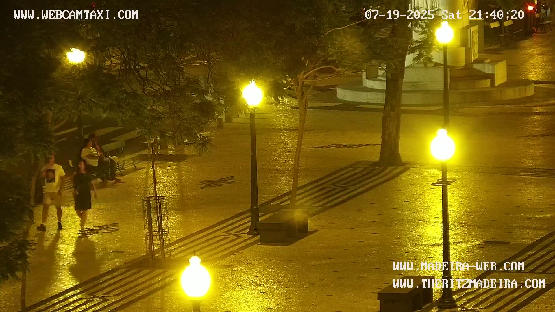 Ritz, Avenida Arriaga Avenue & Joao Goncalves Zarco Statue Live Cam - Funchal, Madeira, Portugal