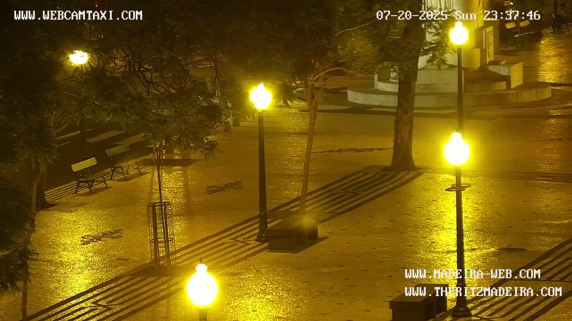 Ritz, Avenida Arriaga Avenue & Joao Goncalves Zarco Statue Live Cam - Funchal, Madeira, Portugal