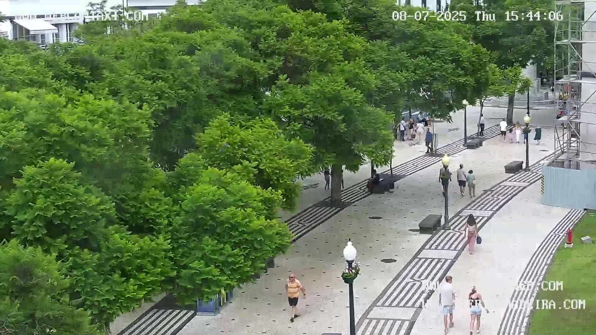 Ritz, Avenida Arriaga Avenue & Joao Goncalves Zarco Statue Live Cam - Funchal, Madeira, Portugal