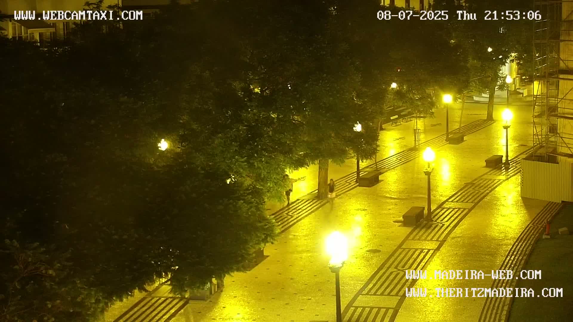 Ritz, Avenida Arriaga Avenue & Joao Goncalves Zarco Statue Live Cam - Funchal, Madeira, Portugal