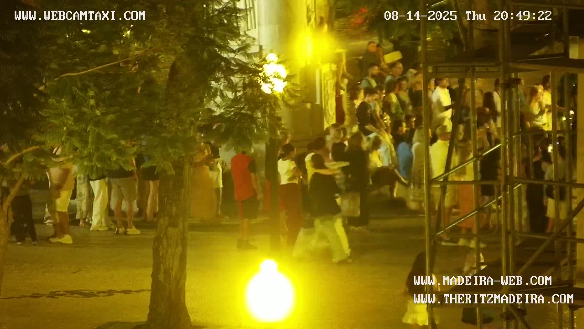Ritz, Avenida Arriaga Avenue & Joao Goncalves Zarco Statue Live Cam - Funchal, Madeira, Portugal