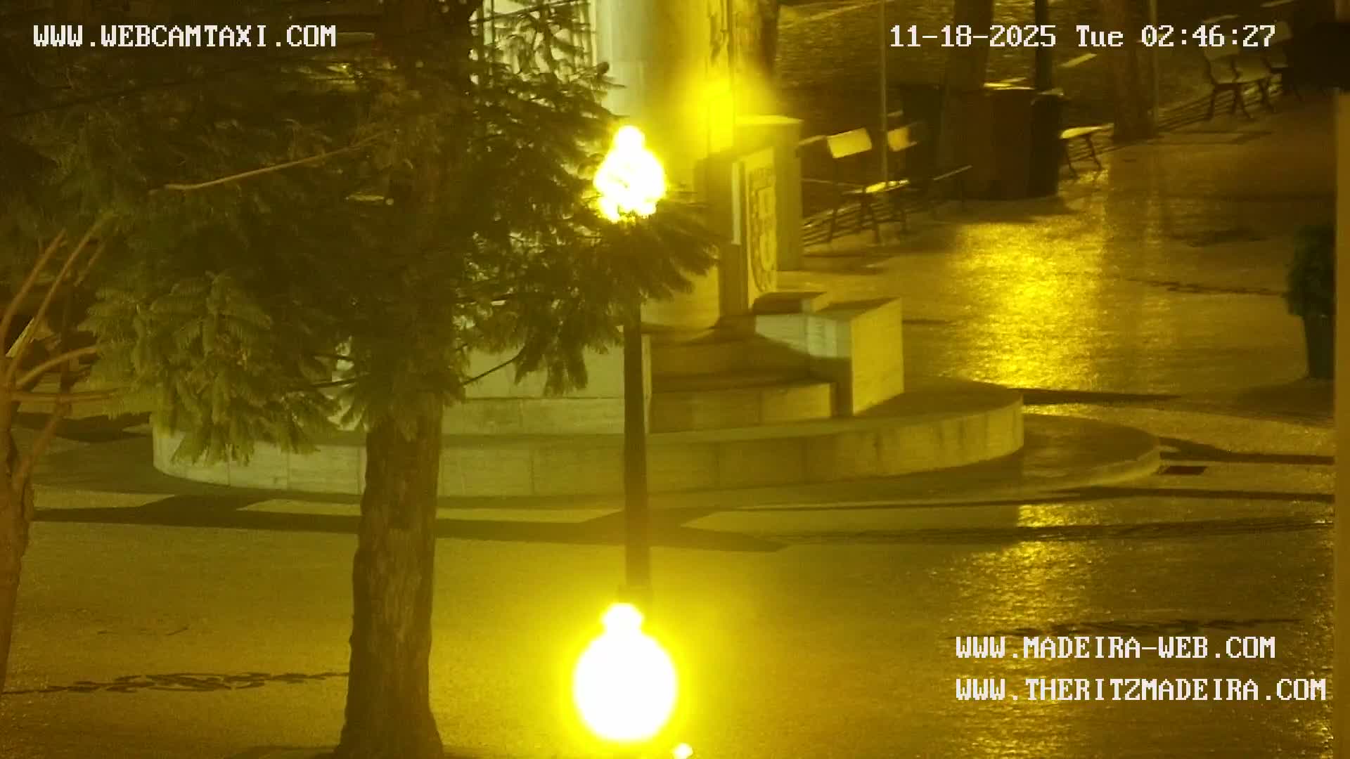Ritz, Avenida Arriaga Avenue & Joao Goncalves Zarco Statue Live Cam - Funchal, Madeira, Portugal