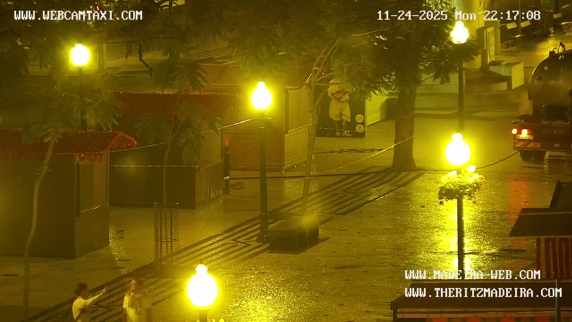 Ritz, Avenida Arriaga Avenue & Joao Goncalves Zarco Statue Live Cam - Funchal, Madeira, Portugal