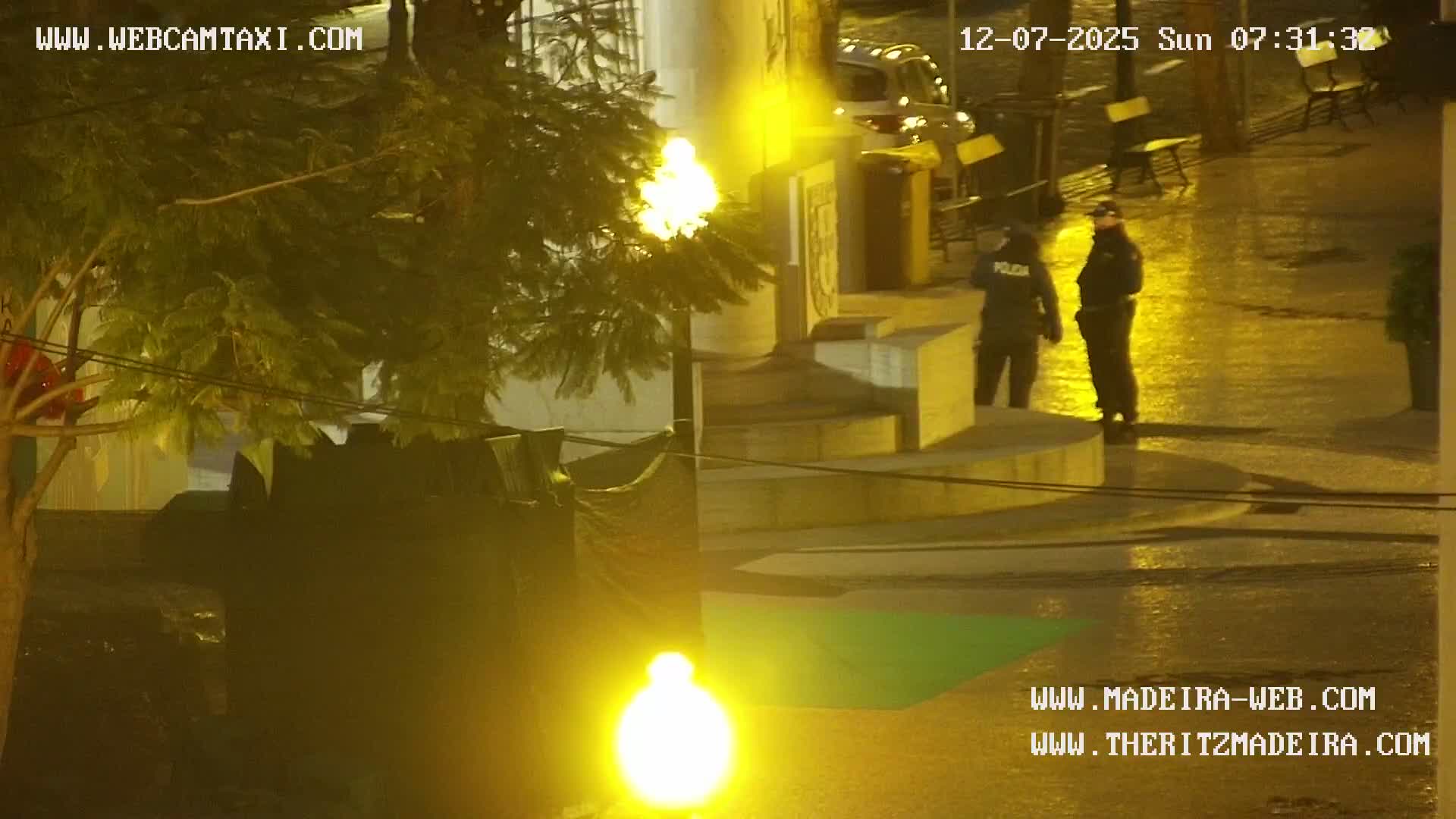 Ritz, Avenida Arriaga Avenue & Joao Goncalves Zarco Statue Live Cam - Funchal, Madeira, Portugal