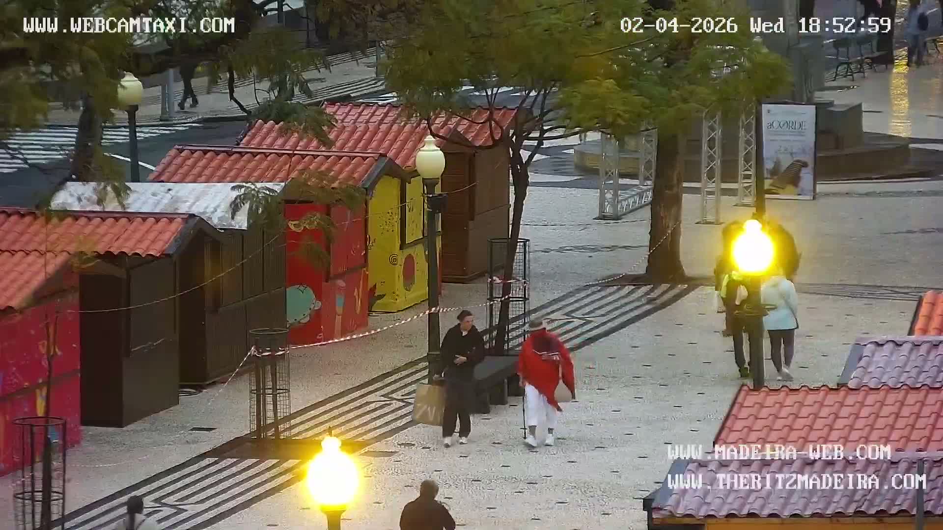 Ritz, Avenida Arriaga Avenue & Joao Goncalves Zarco Statue Live Cam - Funchal, Madeira, Portugal