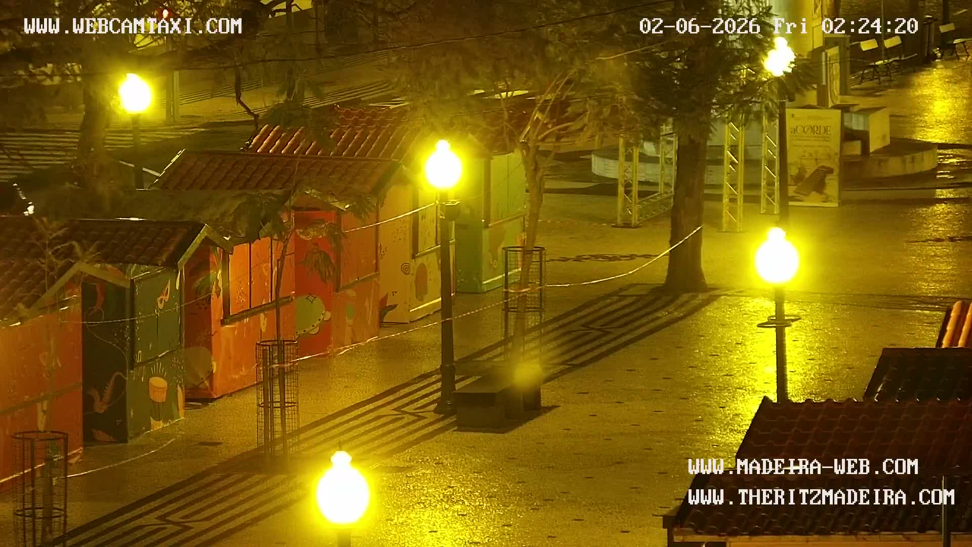 Ritz, Avenida Arriaga Avenue & Joao Goncalves Zarco Statue Live Cam - Funchal, Madeira, Portugal