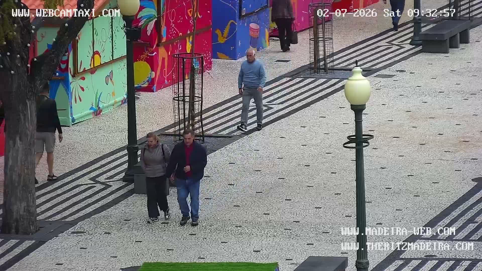 Ritz, Avenida Arriaga Avenue & Joao Goncalves Zarco Statue Live Cam - Funchal, Madeira, Portugal