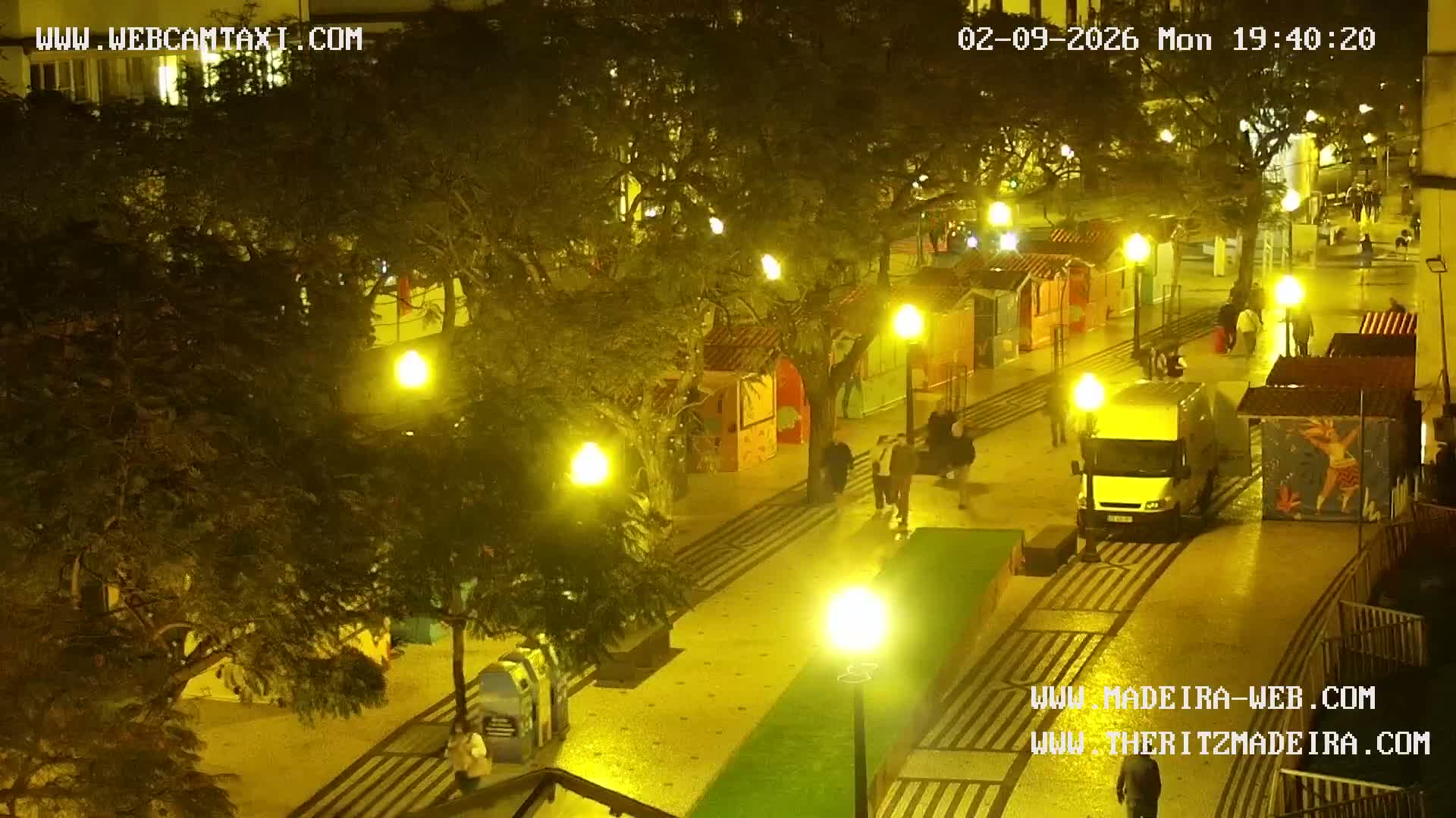 Ritz, Avenida Arriaga Avenue & Joao Goncalves Zarco Statue Live Cam - Funchal, Madeira, Portugal