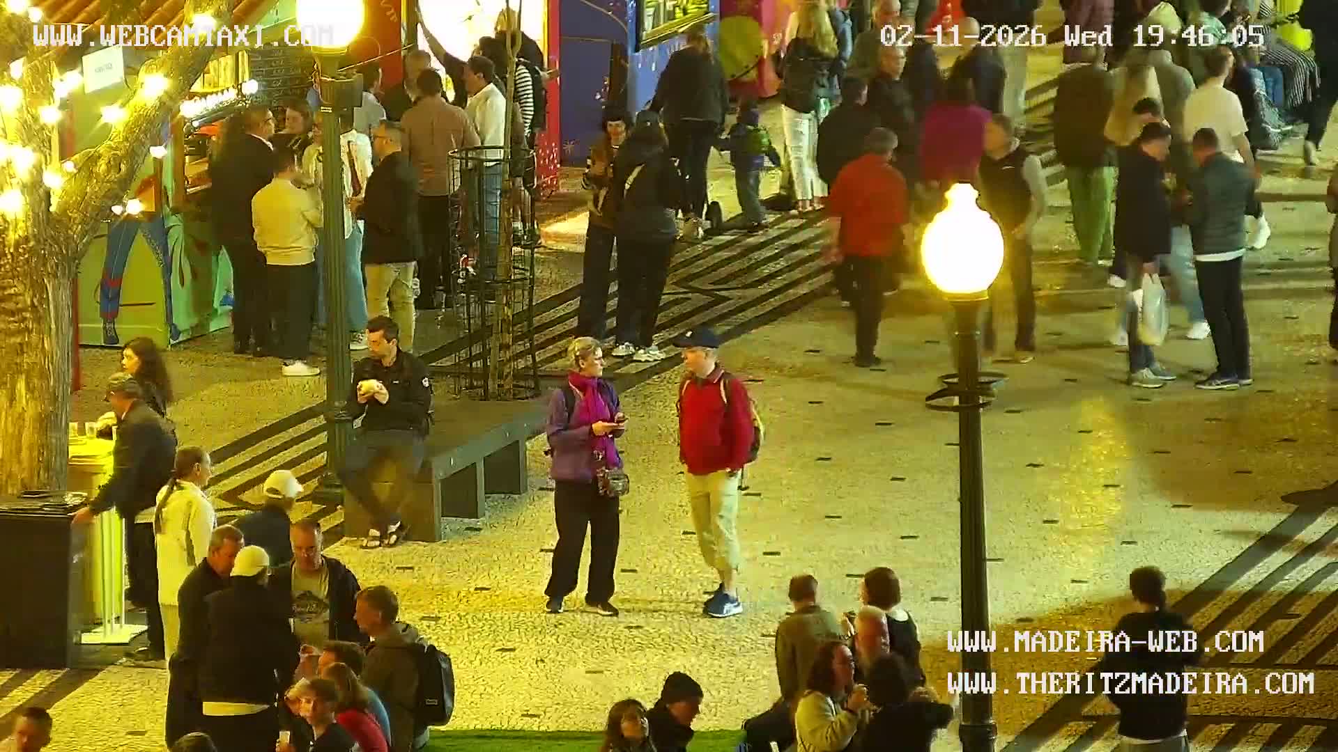 Ritz, Avenida Arriaga Avenue & Joao Goncalves Zarco Statue Live Cam - Funchal, Madeira, Portugal