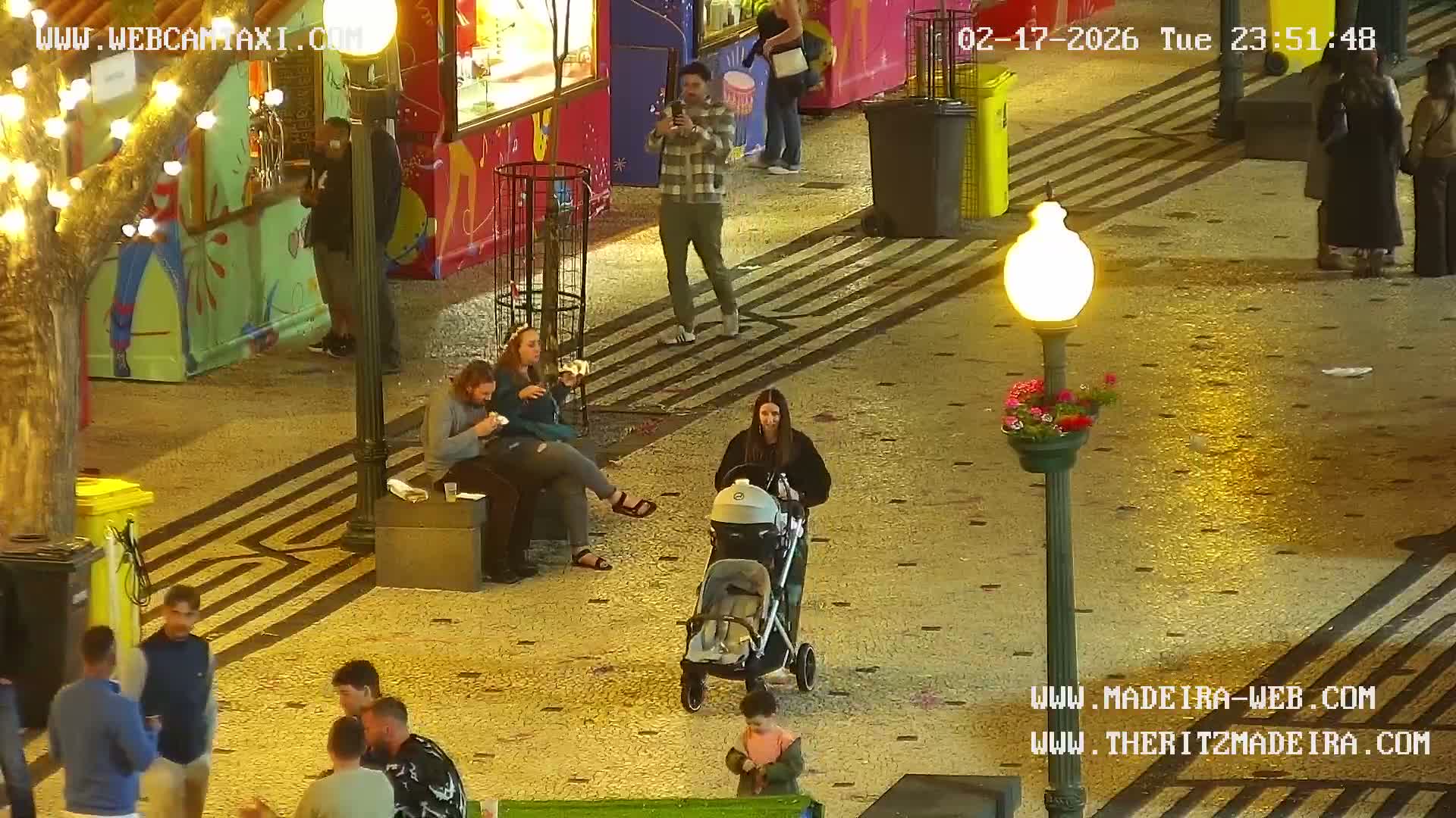 Ritz, Avenida Arriaga Avenue & Joao Goncalves Zarco Statue Live Cam - Funchal, Madeira, Portugal