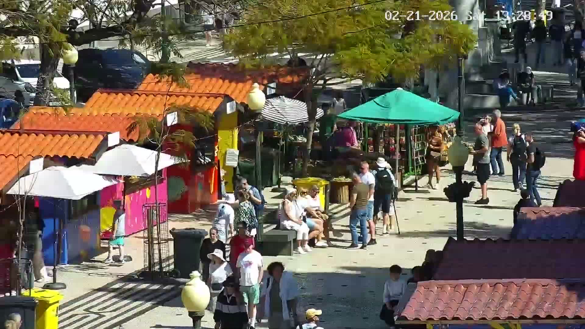 Ritz, Avenida Arriaga Avenue & Joao Goncalves Zarco Statue Live Cam - Funchal, Madeira, Portugal