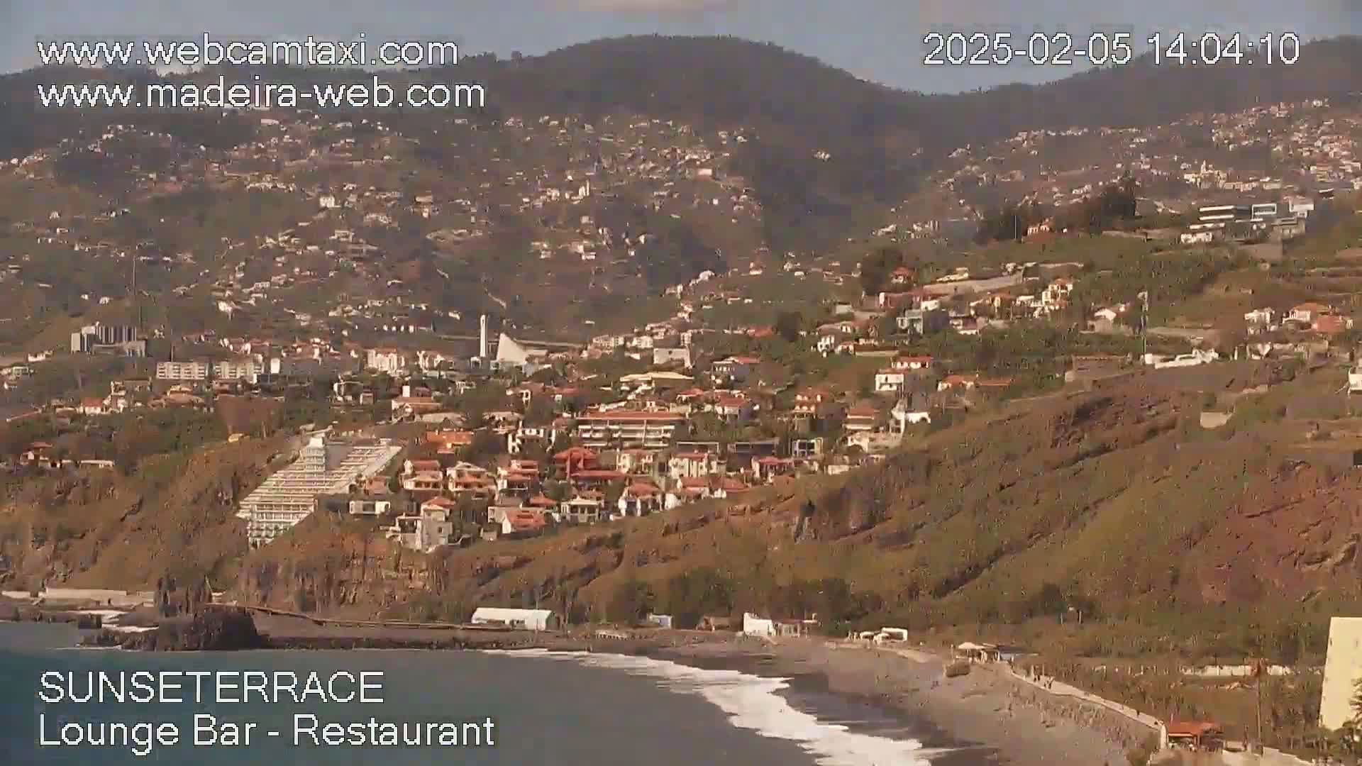  Praia Formosa Coast & Camara de Lobos City Live Cam - Funchal