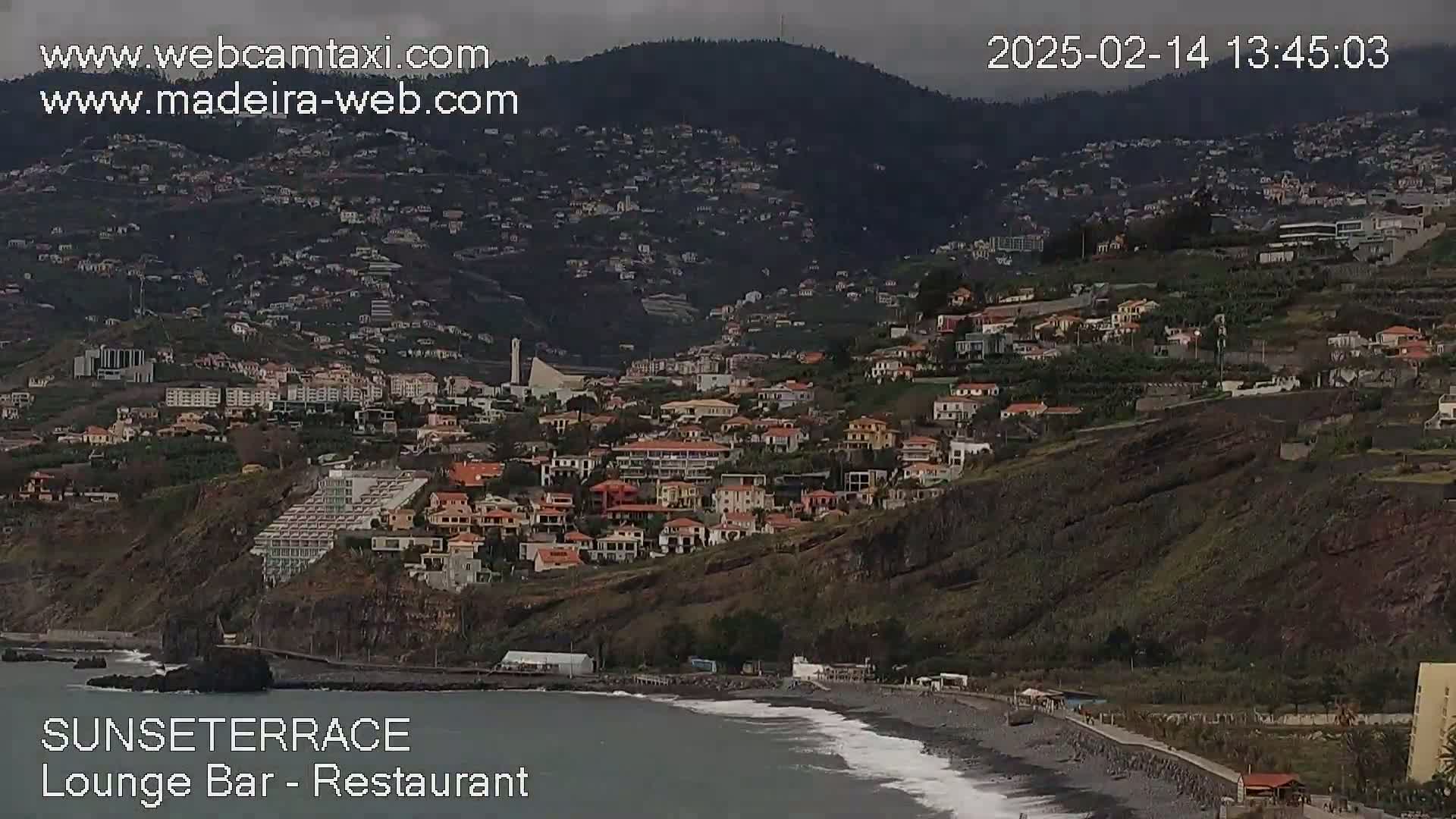  Praia Formosa Coast & Camara de Lobos City Live Cam - Funchal