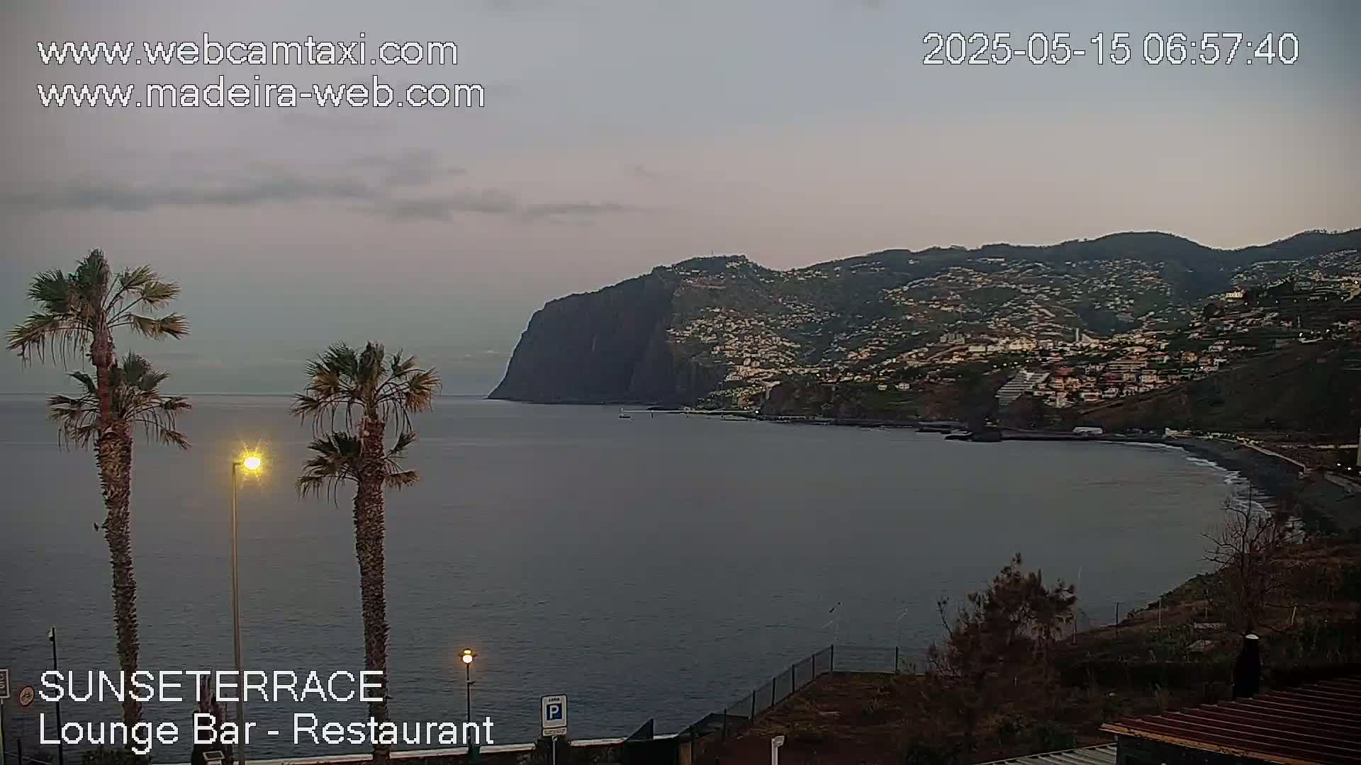 Praia Formosa Coast & Camara de Lobos City Live Cam - Funchal, Madeira, Portugal