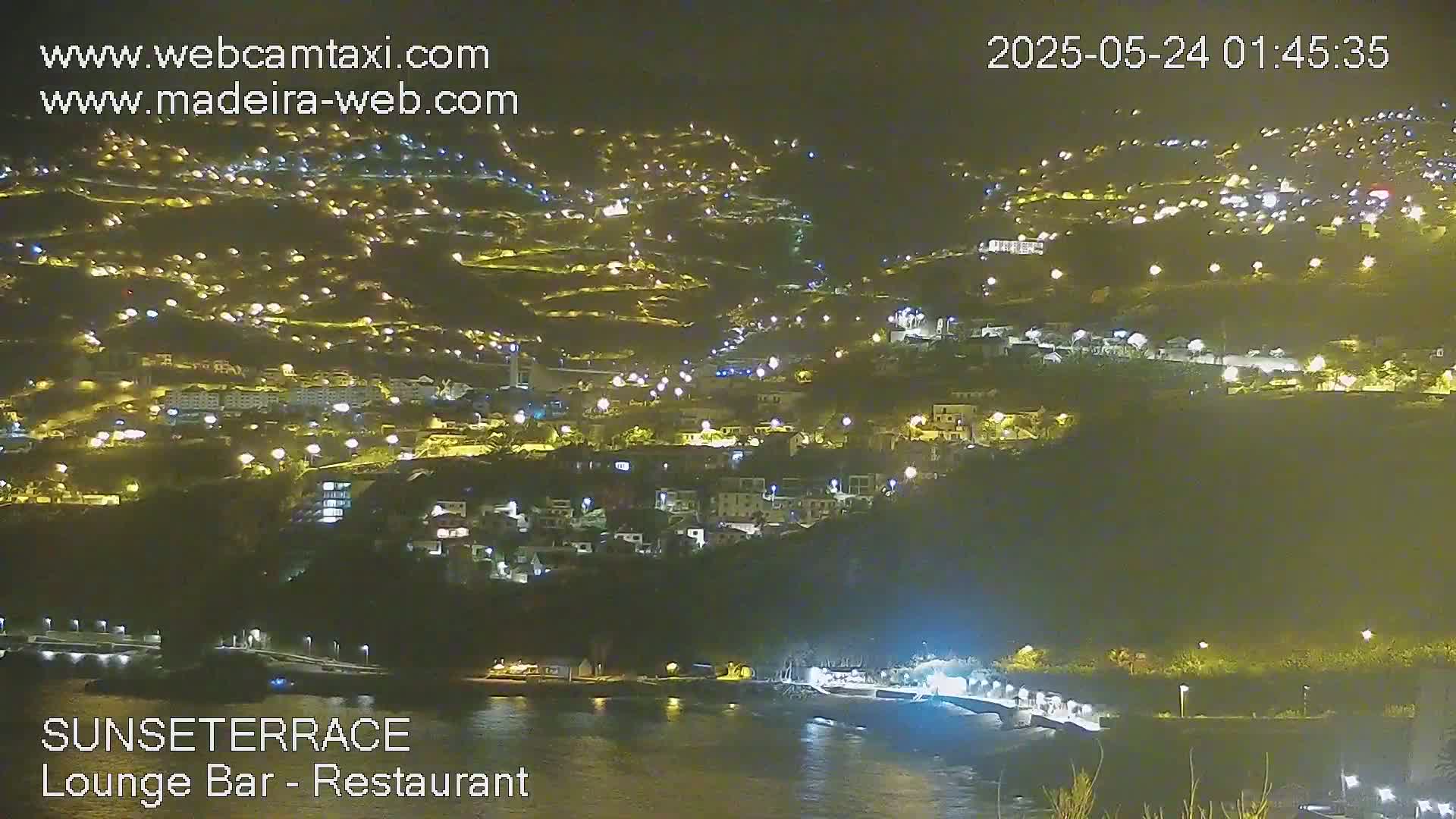 Praia Formosa Coast & Camara de Lobos City Live Cam - Funchal, Madeira, Portugal