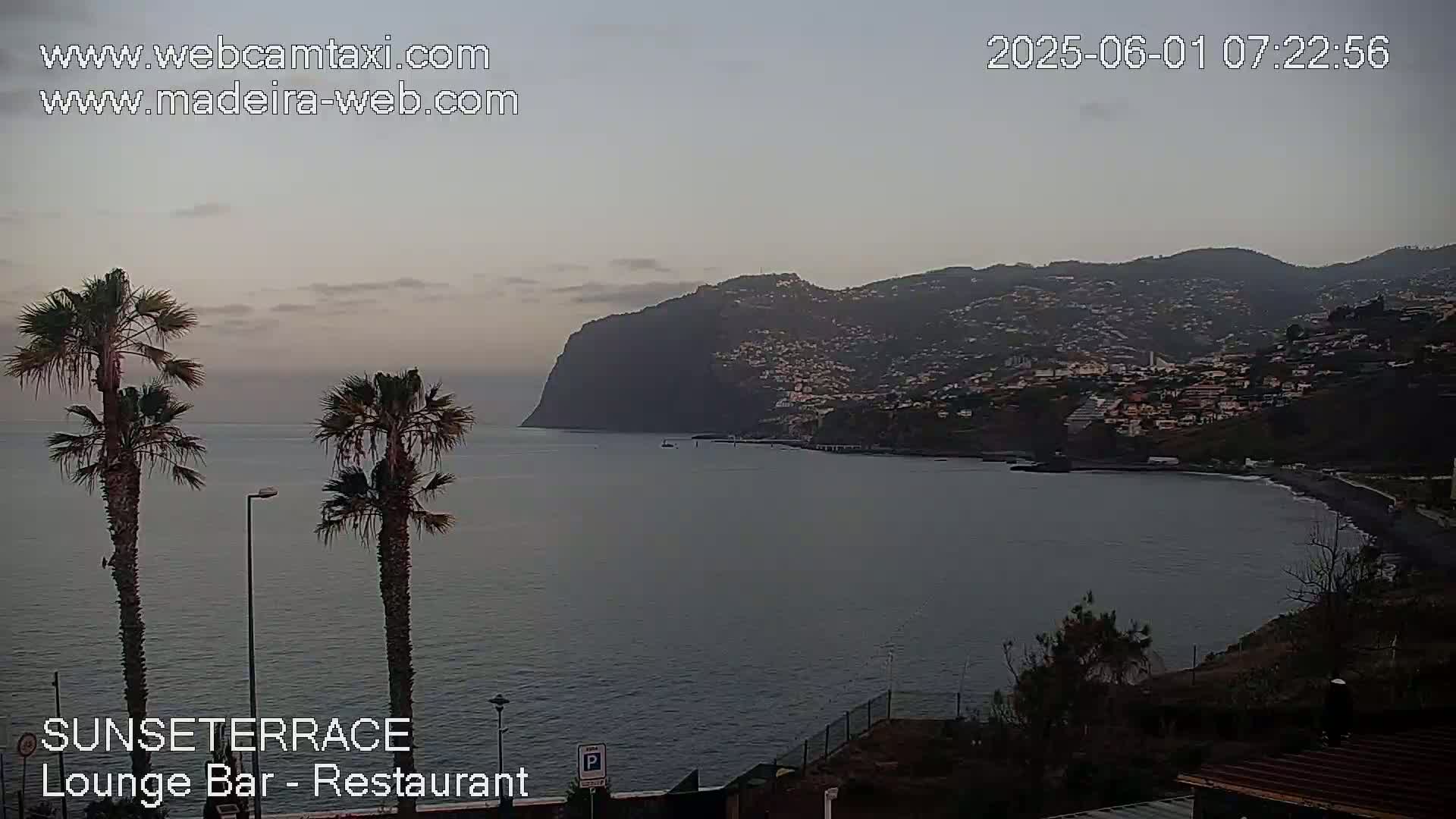 Praia Formosa Coast & Camara de Lobos City Live Cam - Funchal, Madeira, Portugal