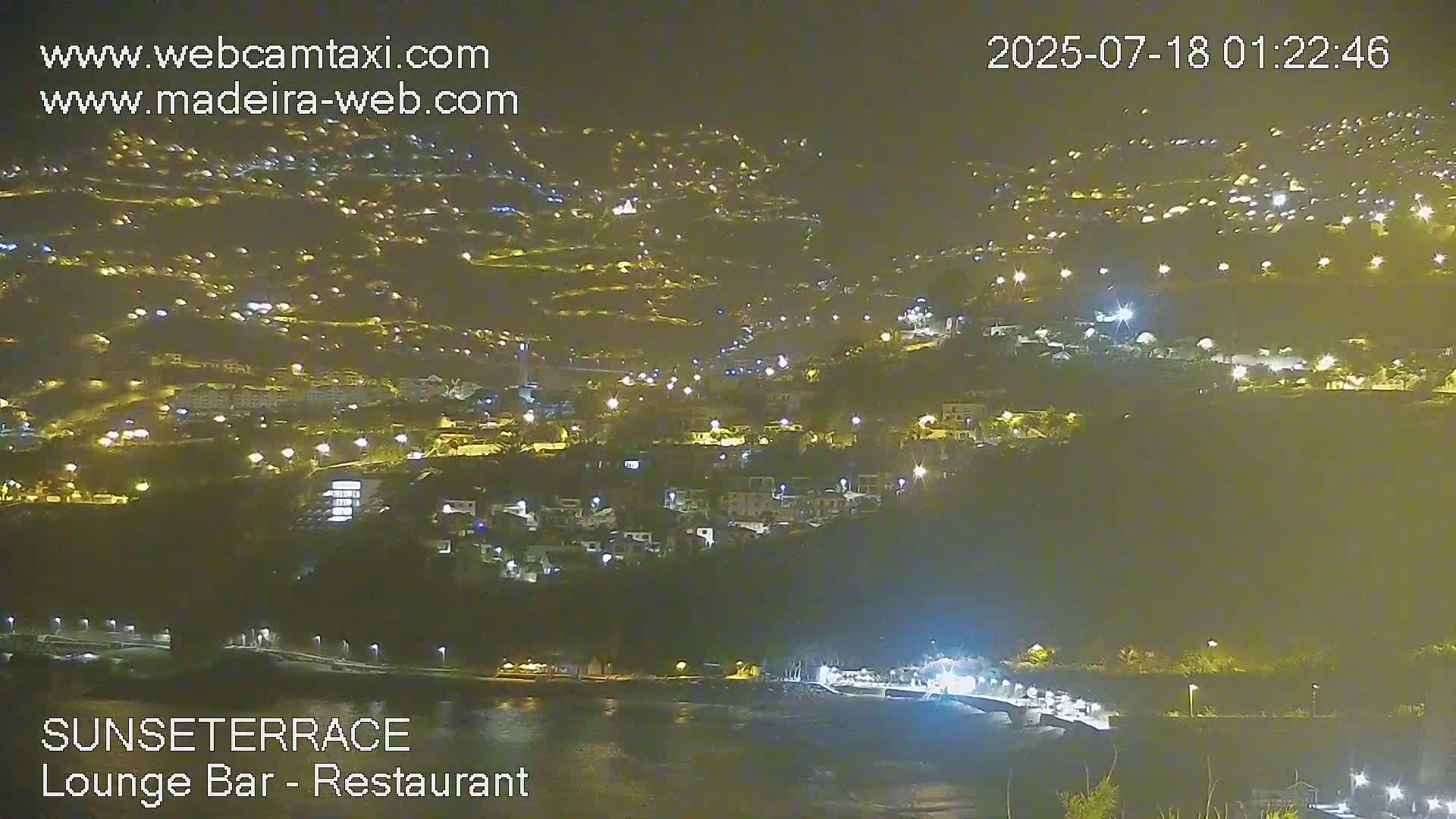 Praia Formosa Coast & Camara de Lobos City Live Cam - Funchal, Madeira, Portugal