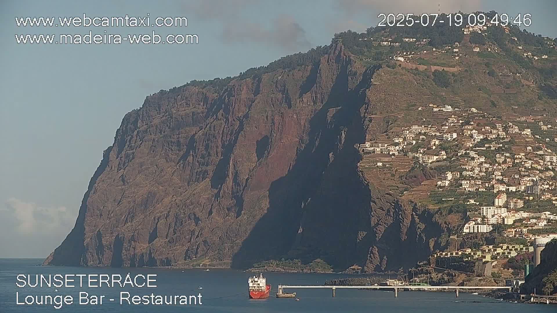 Praia Formosa Coast & Camara de Lobos City Live Cam - Funchal, Madeira, Portugal
