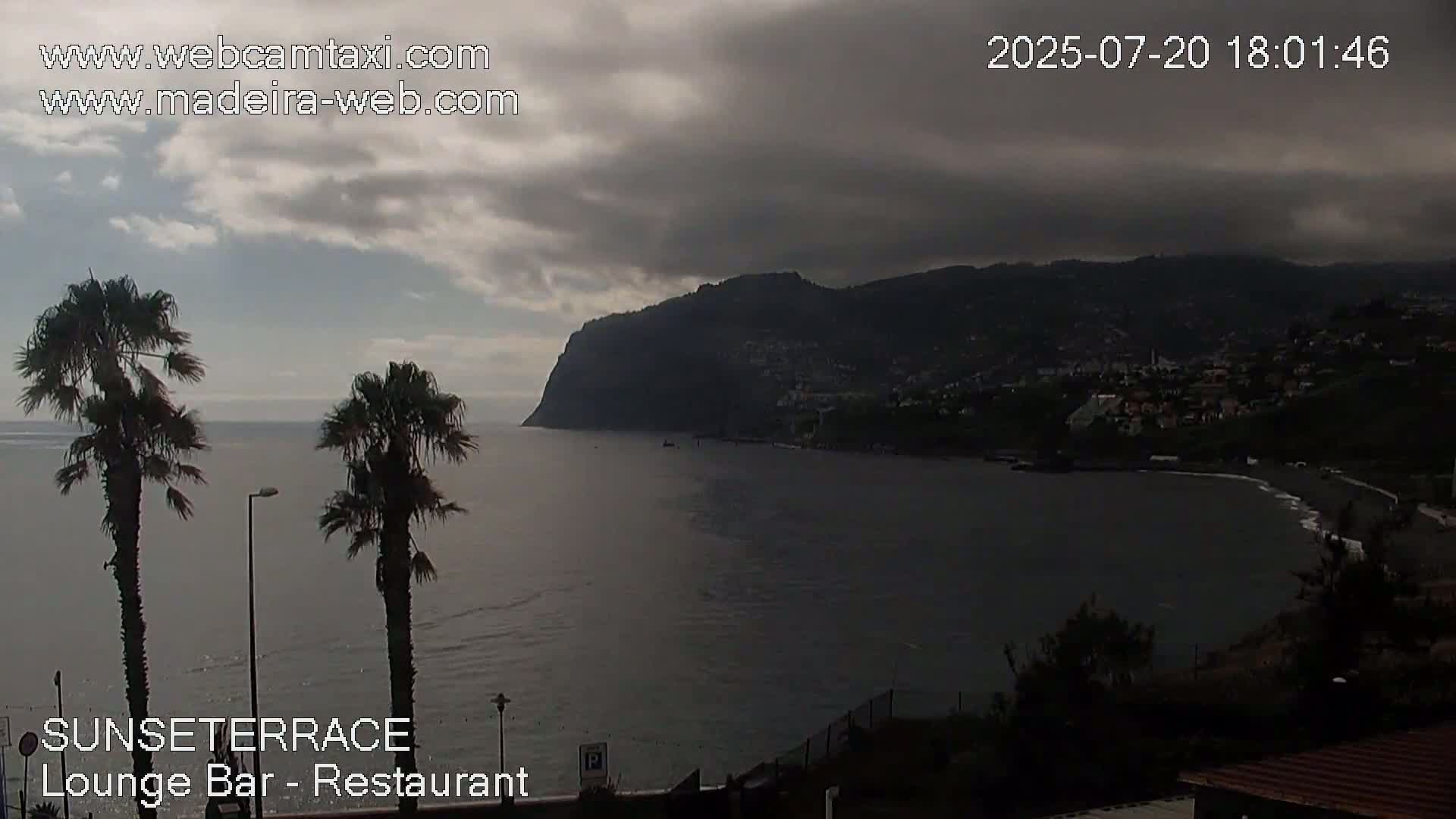 Praia Formosa Coast & Camara de Lobos City Live Cam - Funchal, Madeira, Portugal