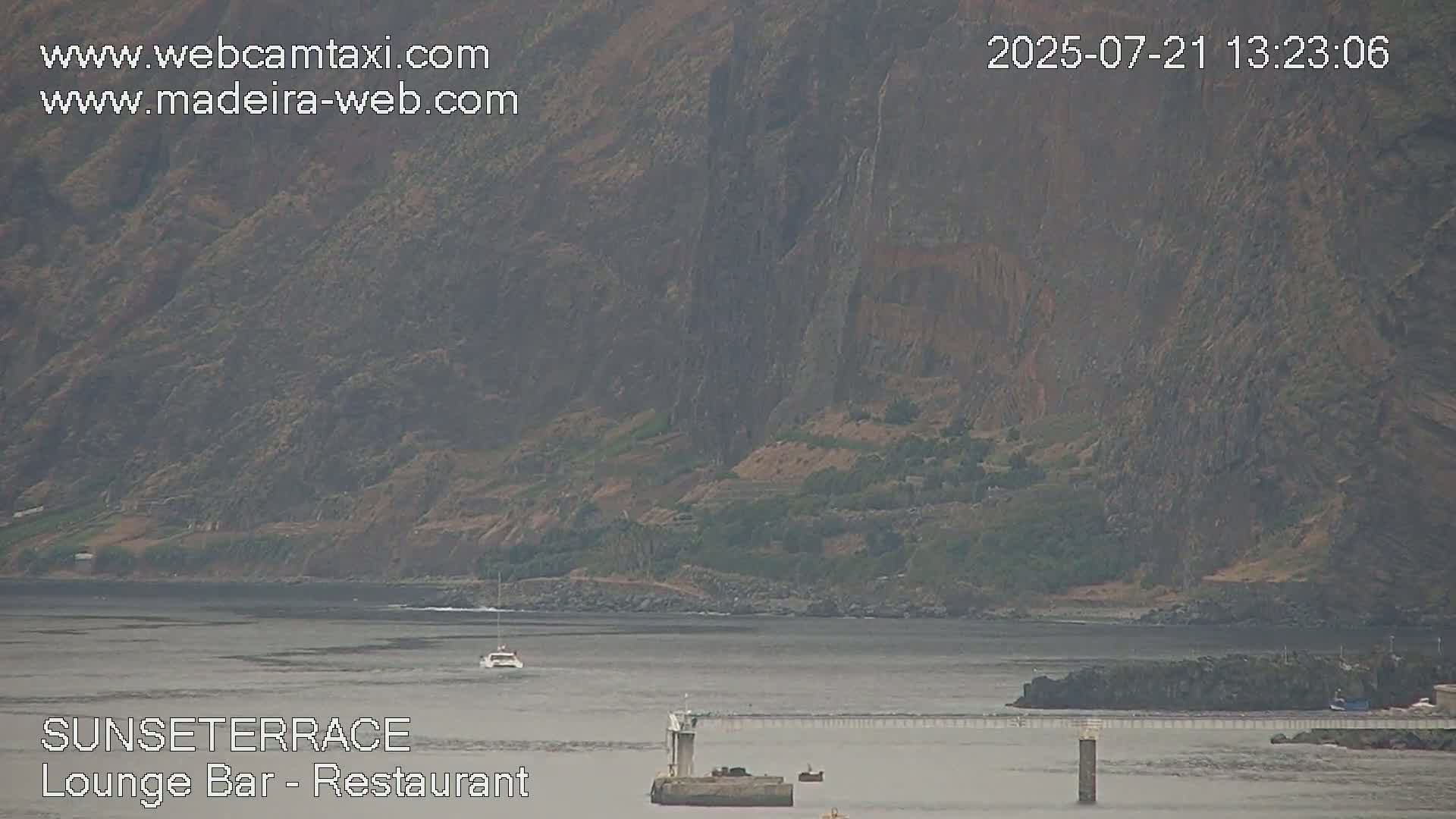 Praia Formosa Coast & Camara de Lobos City Live Cam - Funchal, Madeira, Portugal