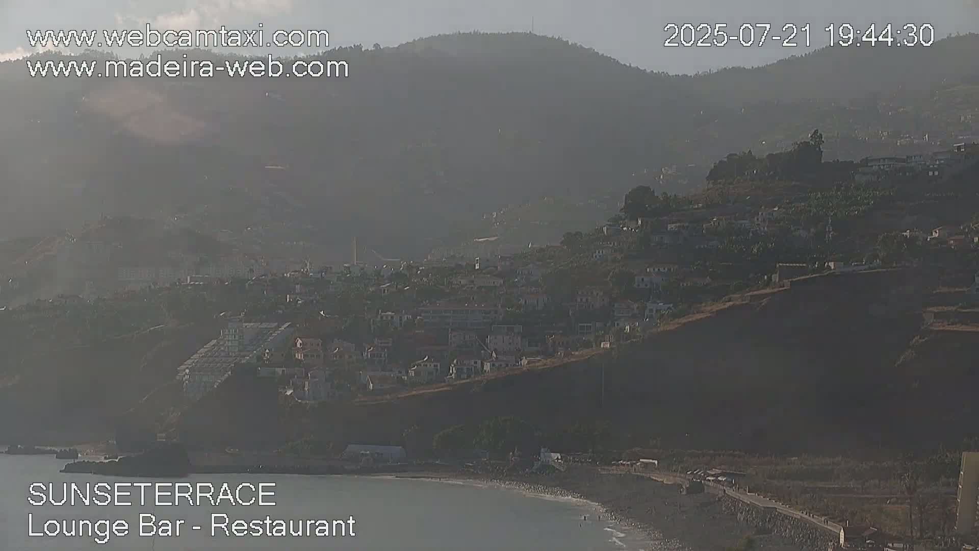 Praia Formosa Coast & Camara de Lobos City Live Cam - Funchal, Madeira, Portugal
