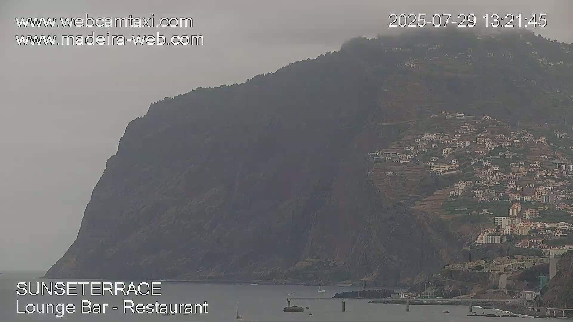 Praia Formosa Coast & Camara de Lobos City Live Cam - Funchal, Madeira, Portugal