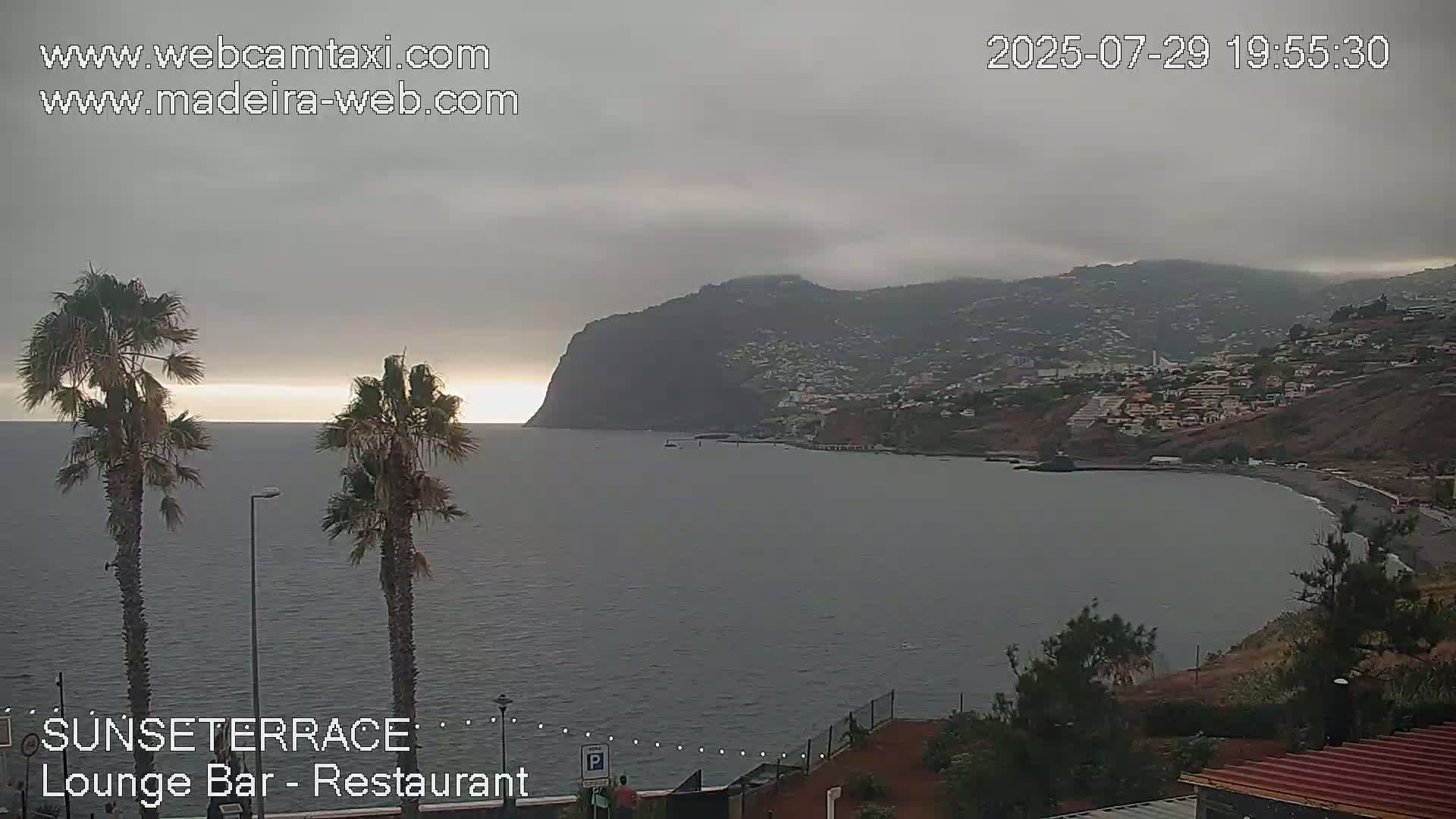 Praia Formosa Coast & Camara de Lobos City Live Cam - Funchal, Madeira, Portugal