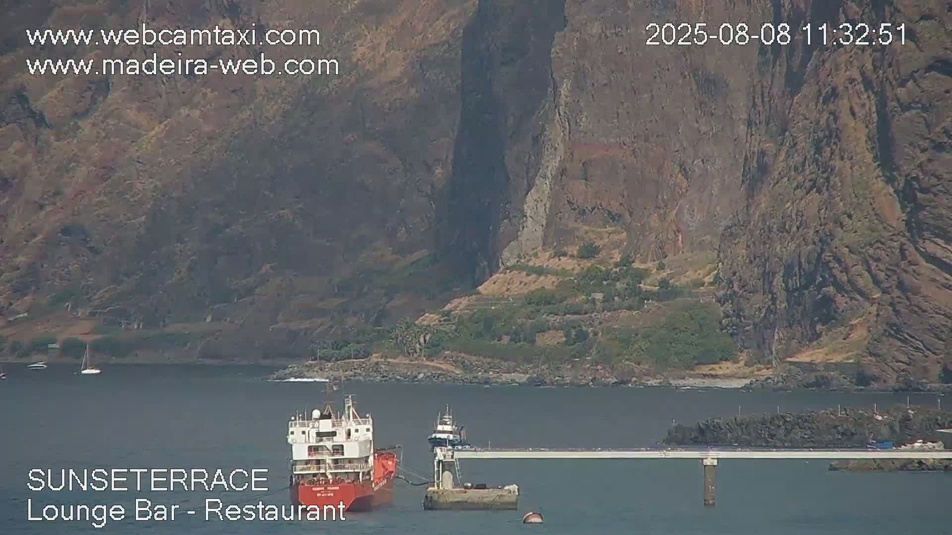 Praia Formosa Coast & Camara de Lobos City Live Cam - Funchal, Madeira, Portugal