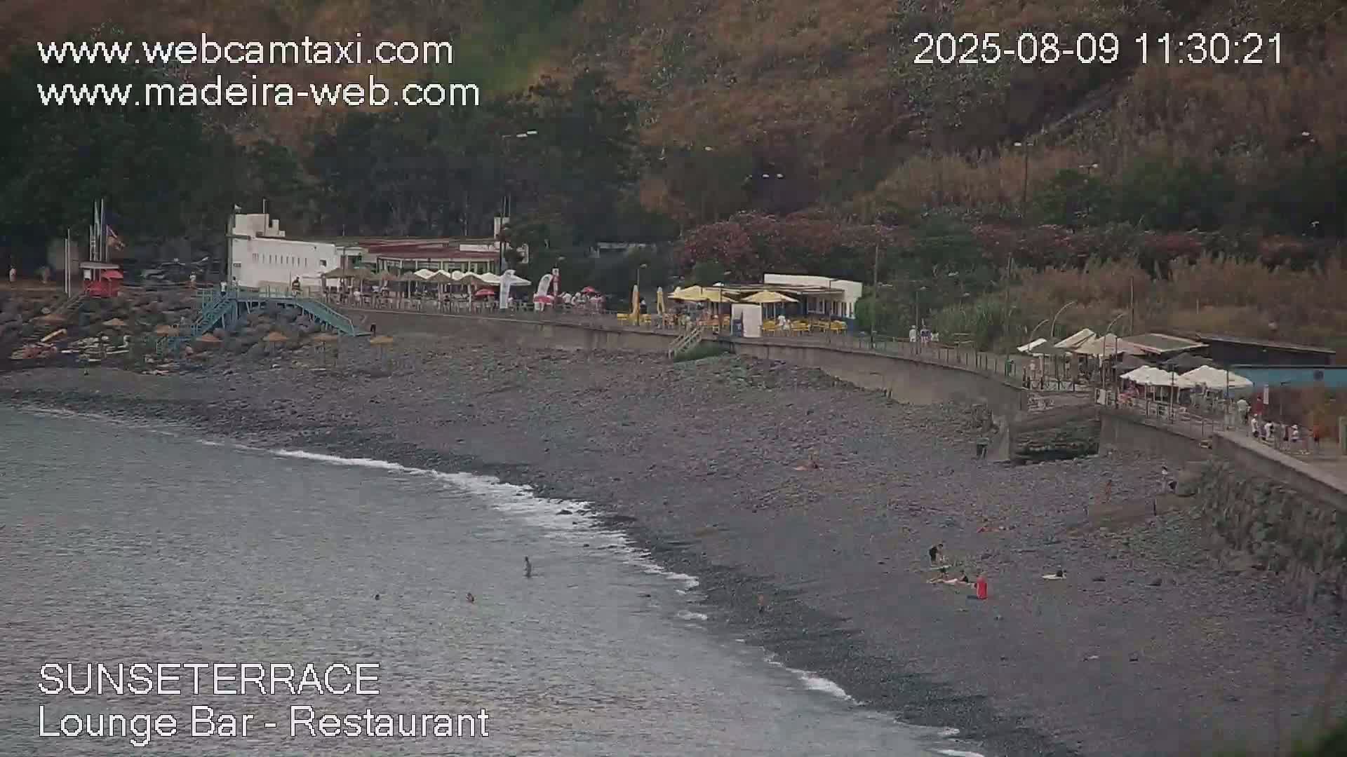 Praia Formosa Coast & Camara de Lobos City Live Cam - Funchal, Madeira, Portugal