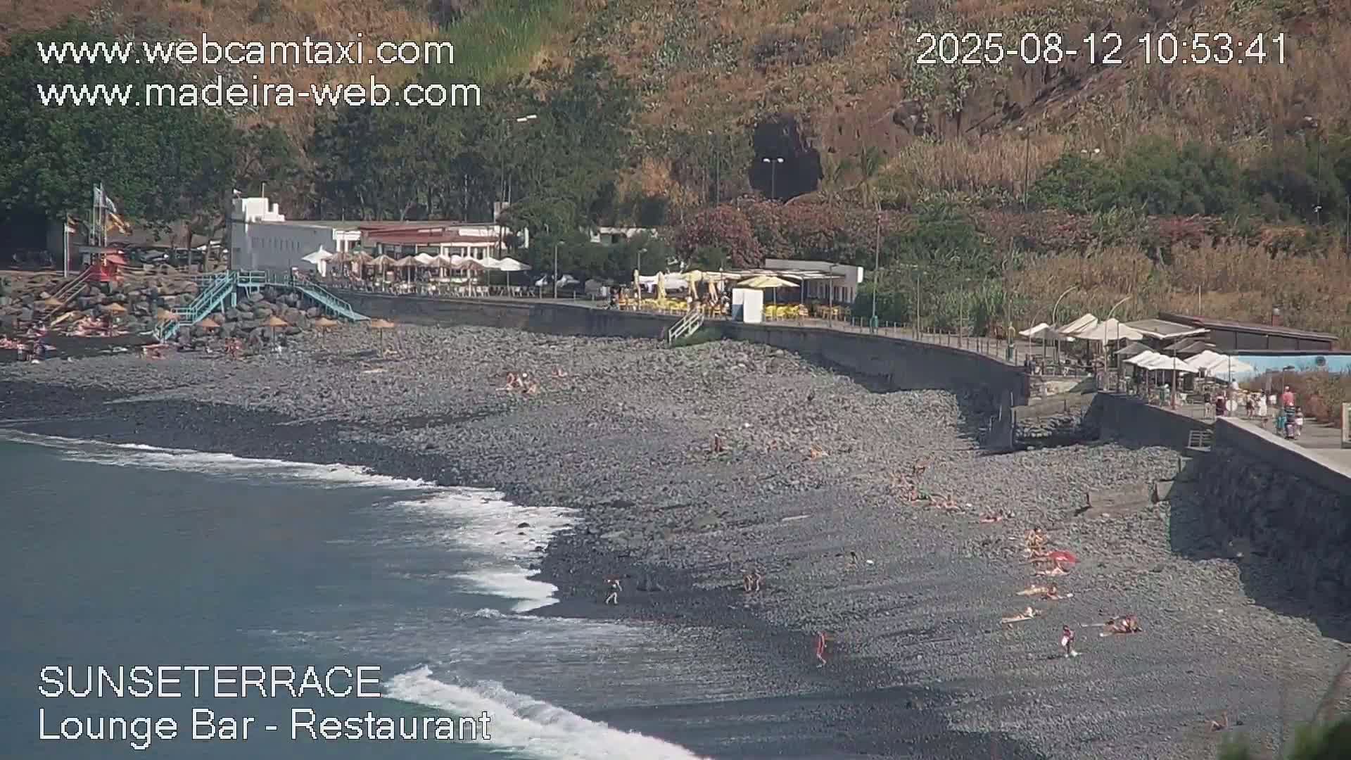 Praia Formosa Coast & Camara de Lobos City Live Cam - Funchal, Madeira, Portugal