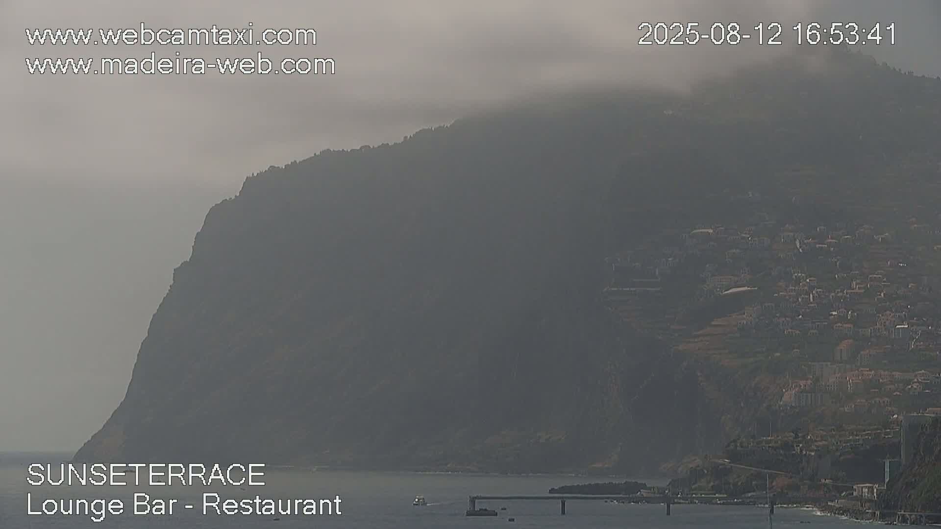 Praia Formosa Coast & Camara de Lobos City Live Cam - Funchal, Madeira, Portugal