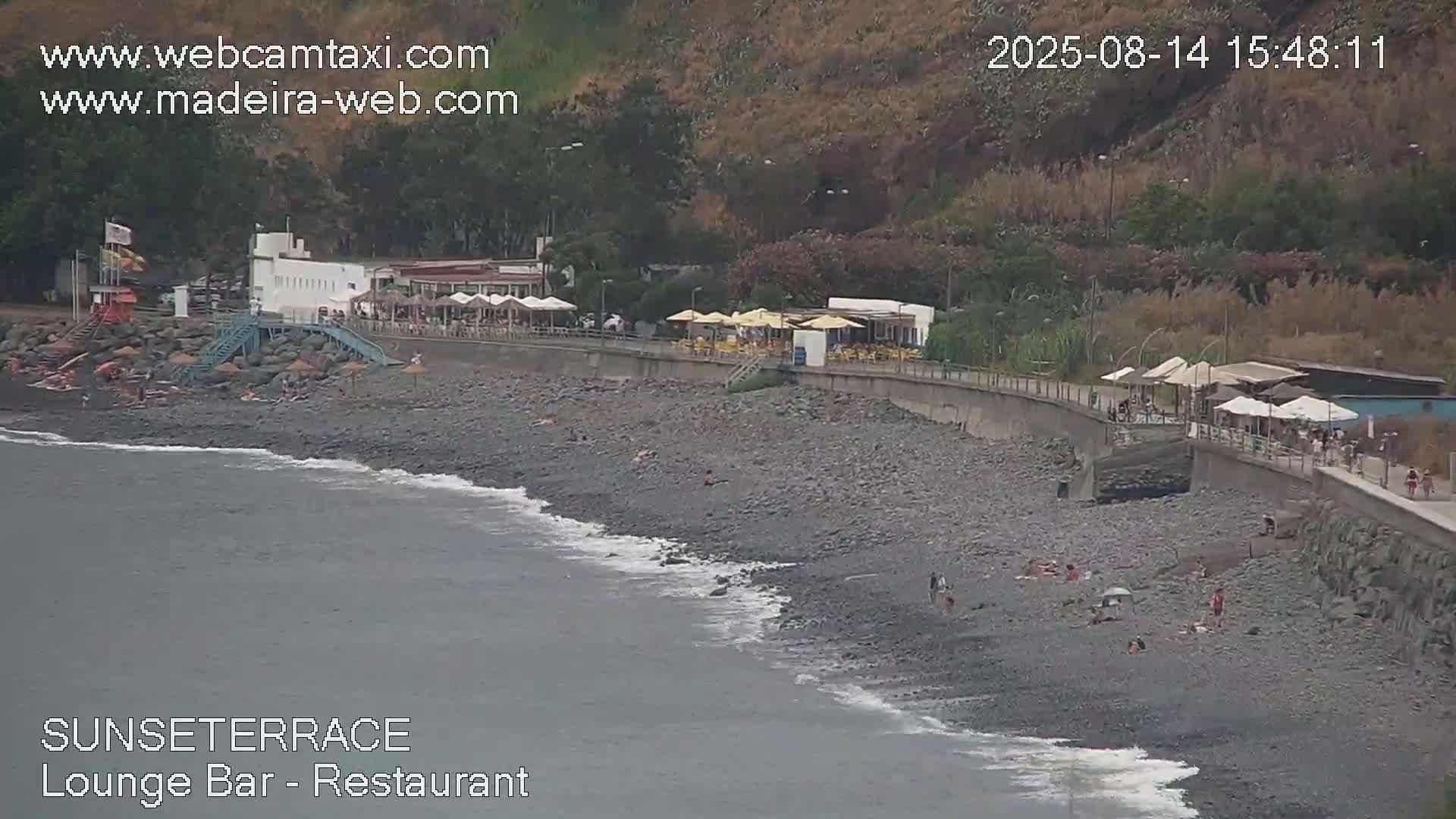 Praia Formosa Coast & Camara de Lobos City Live Cam - Funchal, Madeira, Portugal