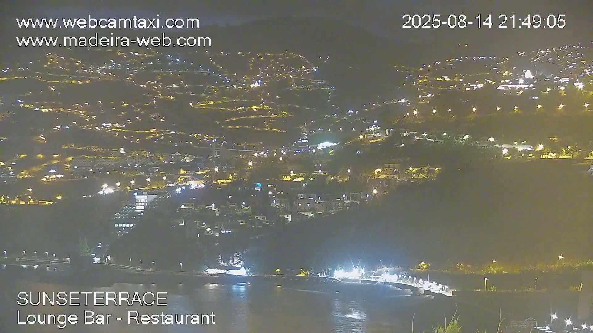 Praia Formosa Coast & Camara de Lobos City Live Cam - Funchal, Madeira, Portugal