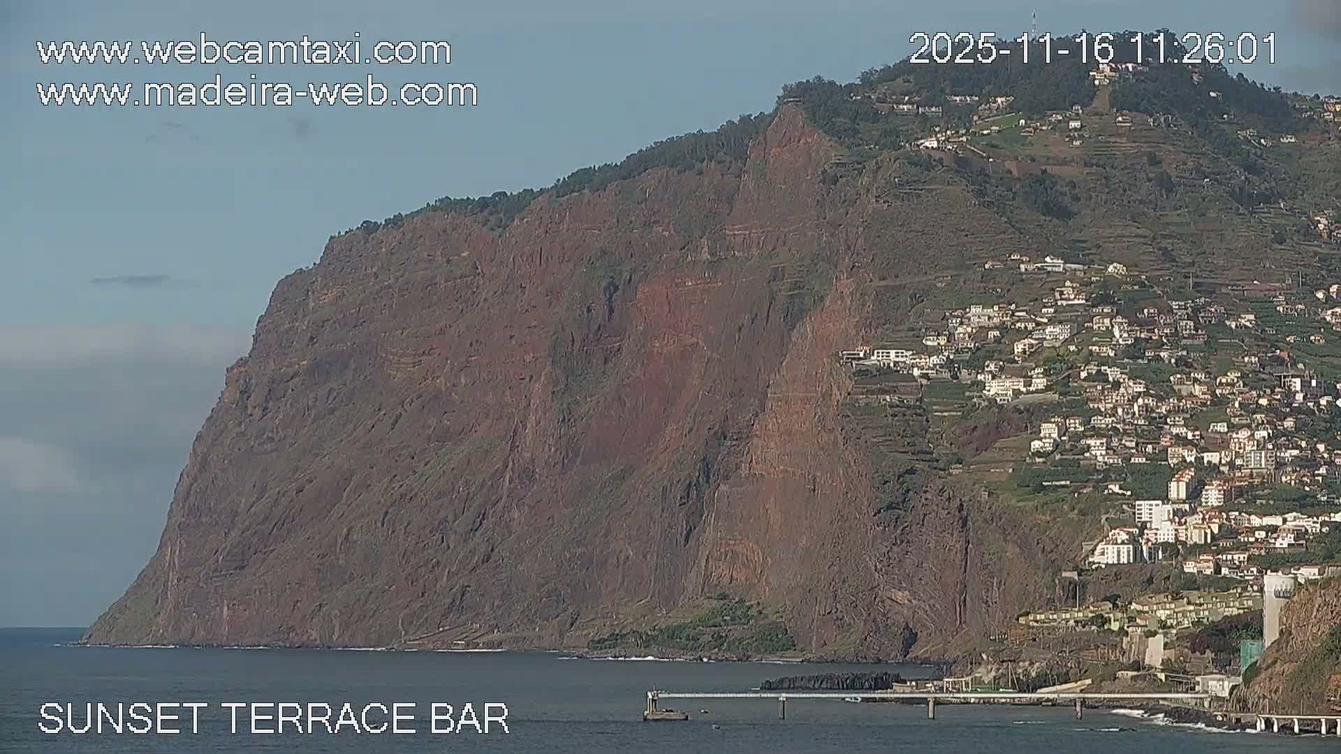Praia Formosa Coast & Camara de Lobos City Live Cam - Funchal, Madeira, Portugal