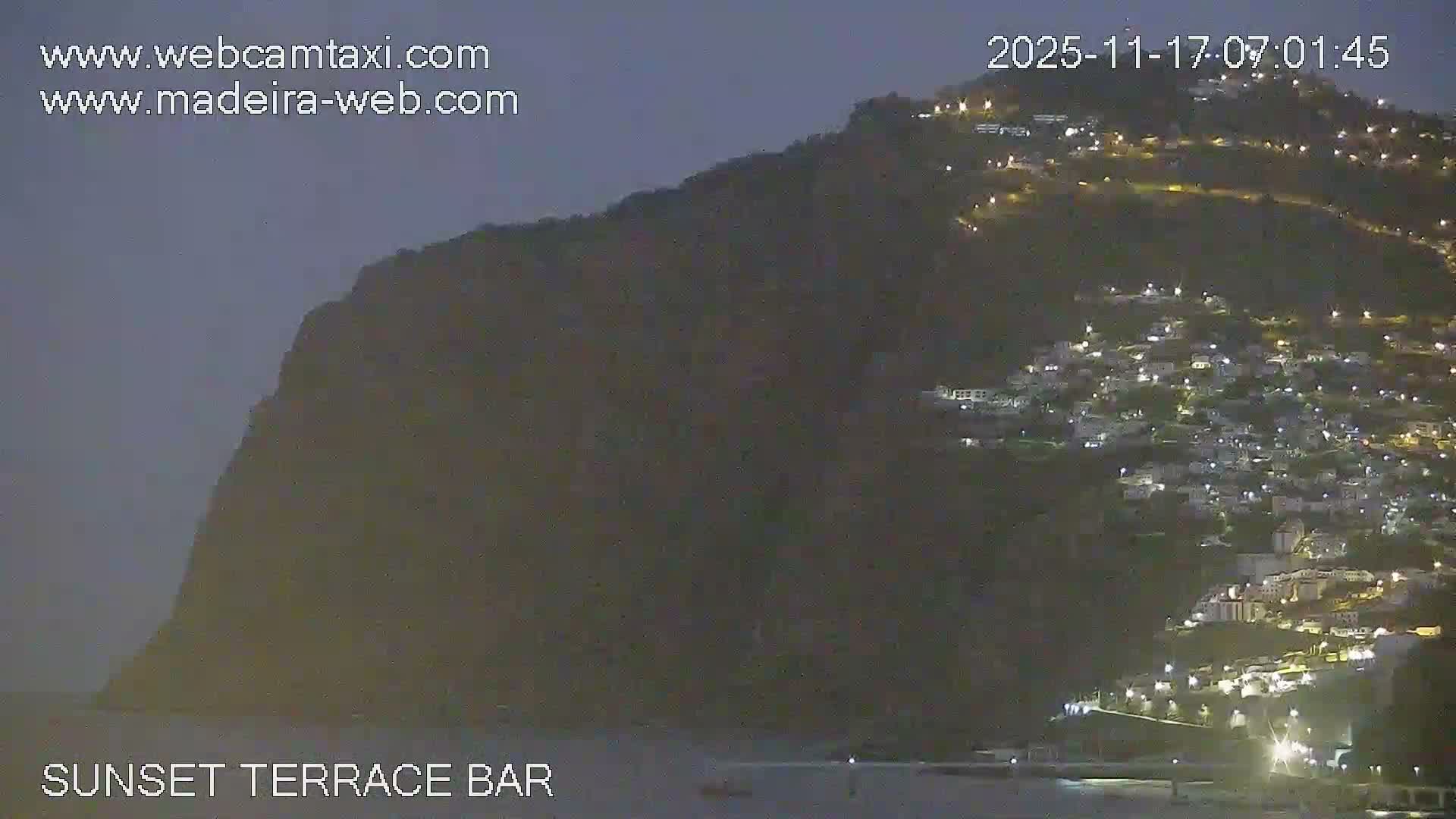 Praia Formosa Coast & Camara de Lobos City Live Cam - Funchal, Madeira, Portugal