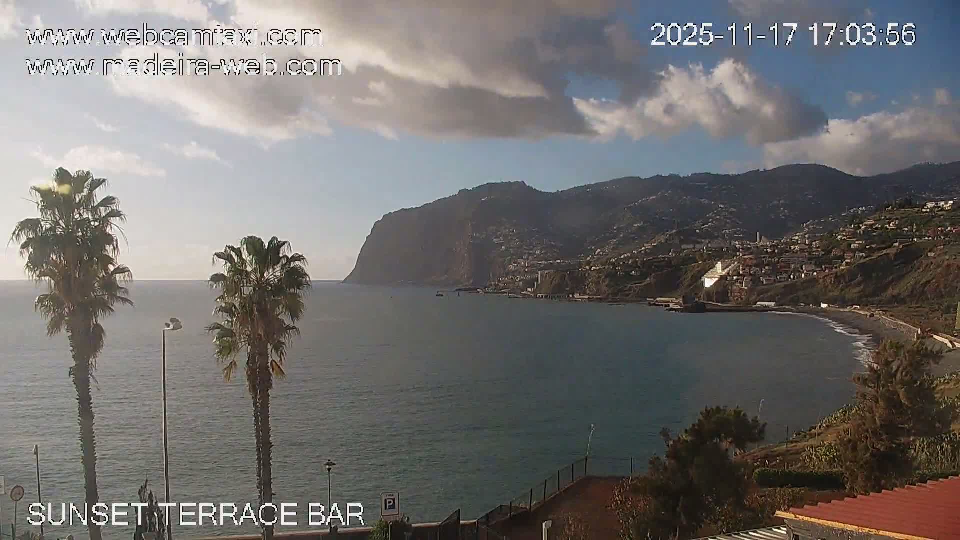 Praia Formosa Coast & Camara de Lobos City Live Cam - Funchal, Madeira, Portugal