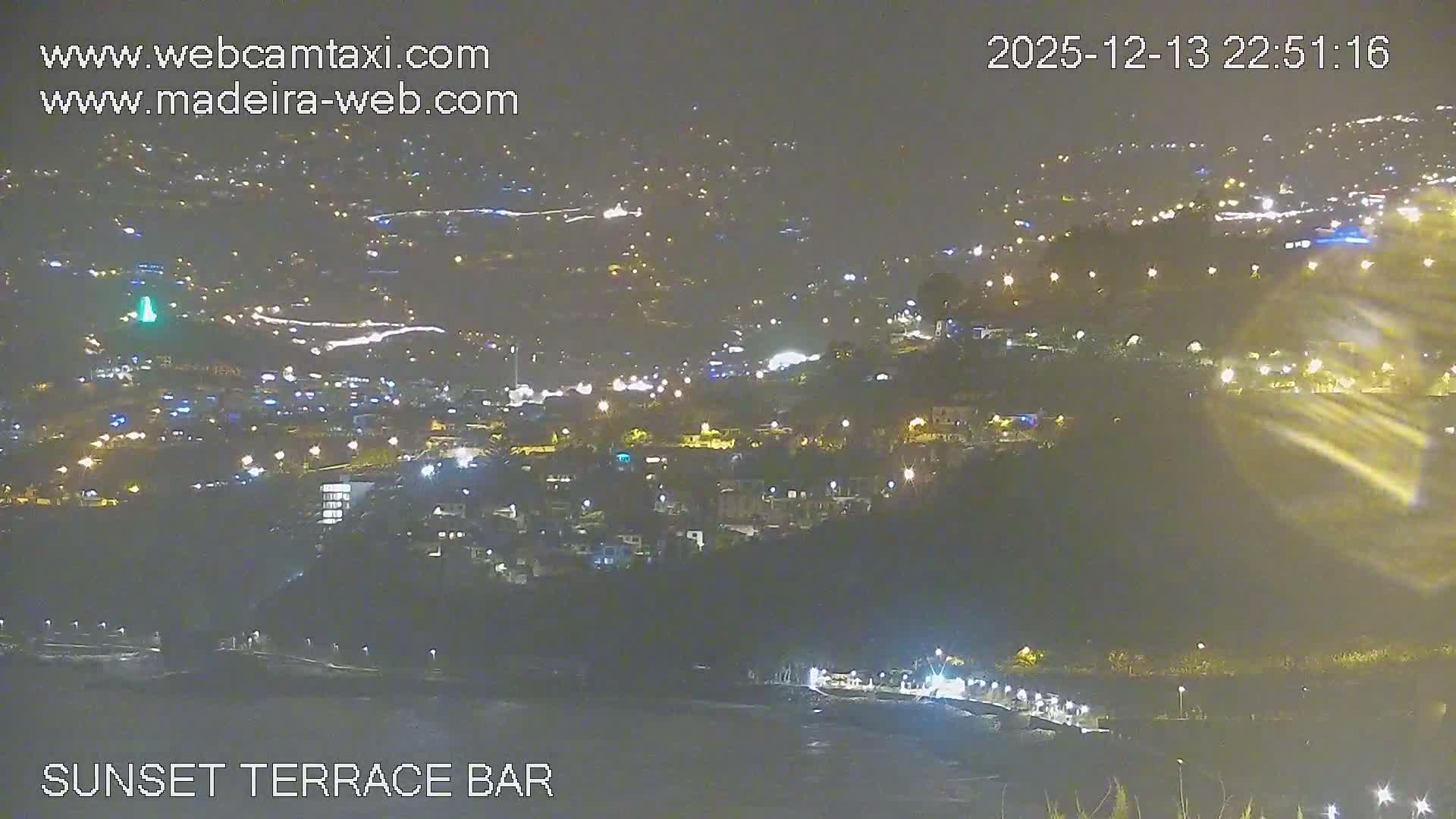 Praia Formosa Coast & Camara de Lobos City Live Cam - Funchal, Madeira, Portugal