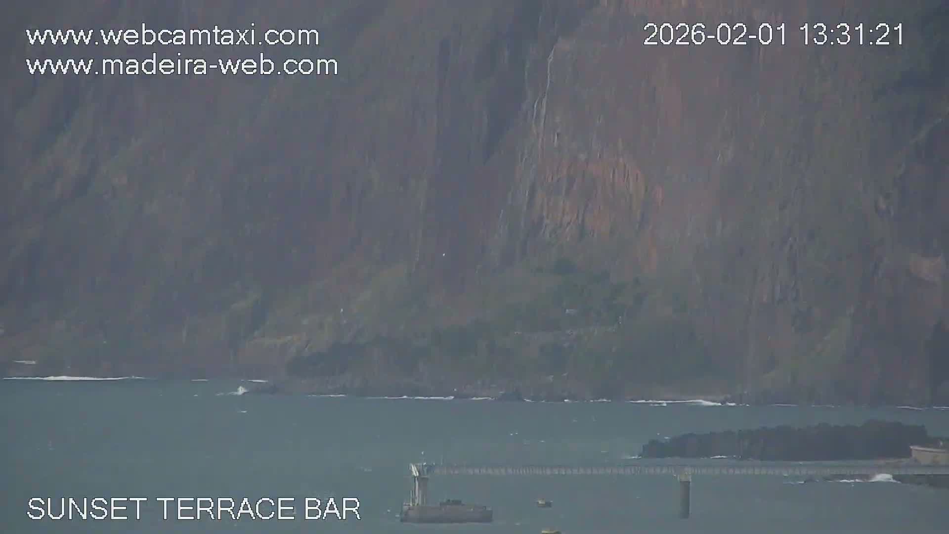 Praia Formosa Coast & Camara de Lobos City Live Cam - Funchal, Madeira, Portugal