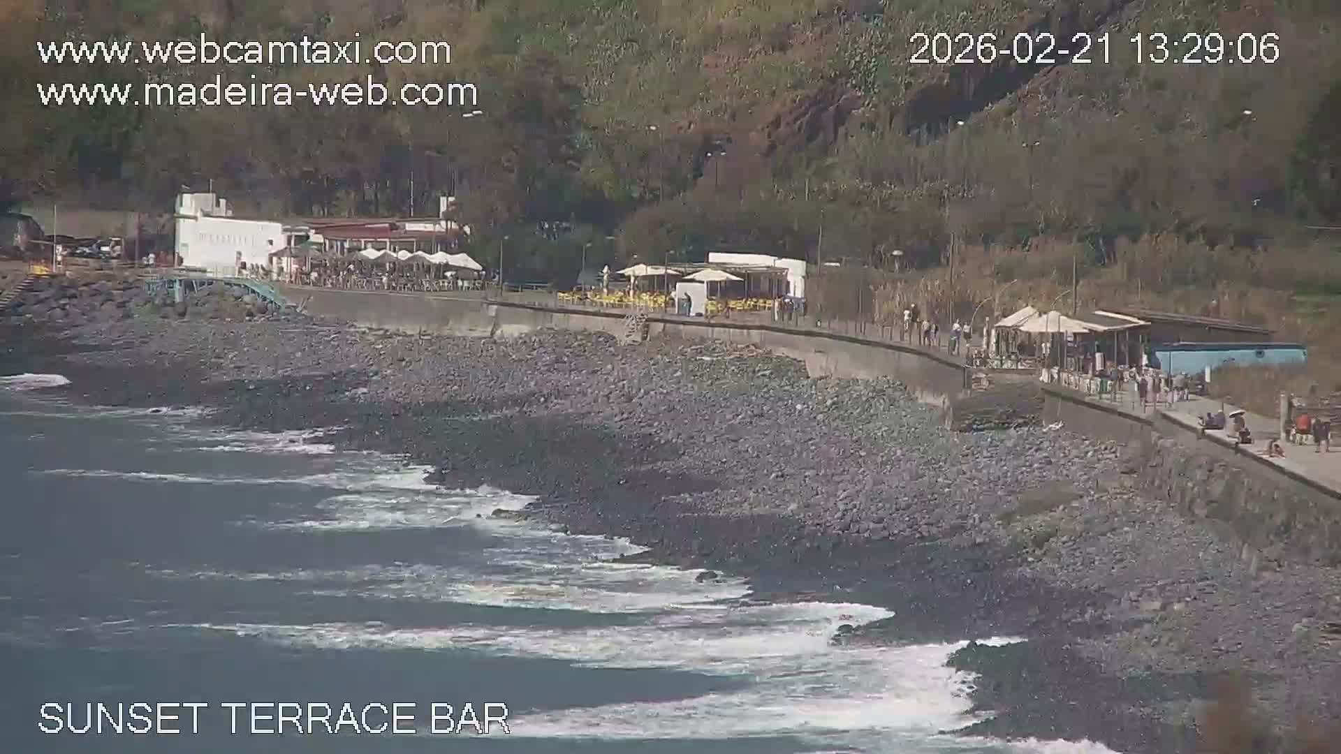 Praia Formosa Coast & Camara de Lobos City Live Cam - Funchal, Madeira, Portugal