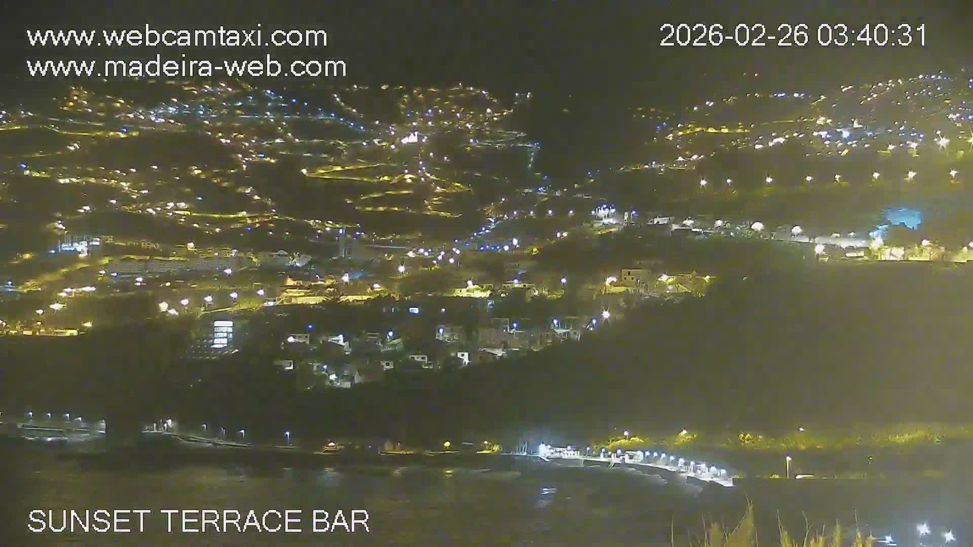 Praia Formosa Coast & Camara de Lobos City Live Cam - Funchal, Madeira, Portugal